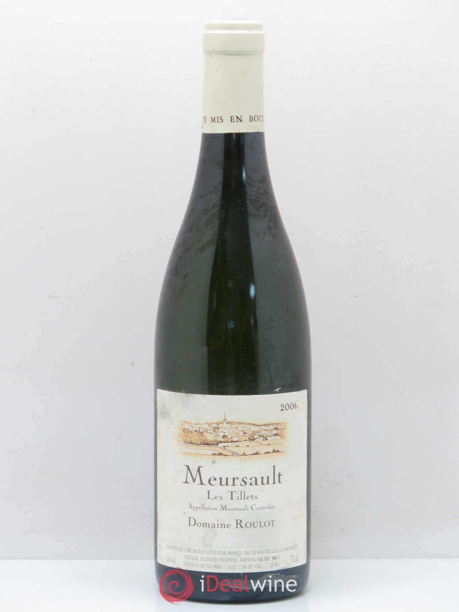 Meursault Les Tillets Roulot (Domaine) 2006 - Lot de 1 bouteille - 0