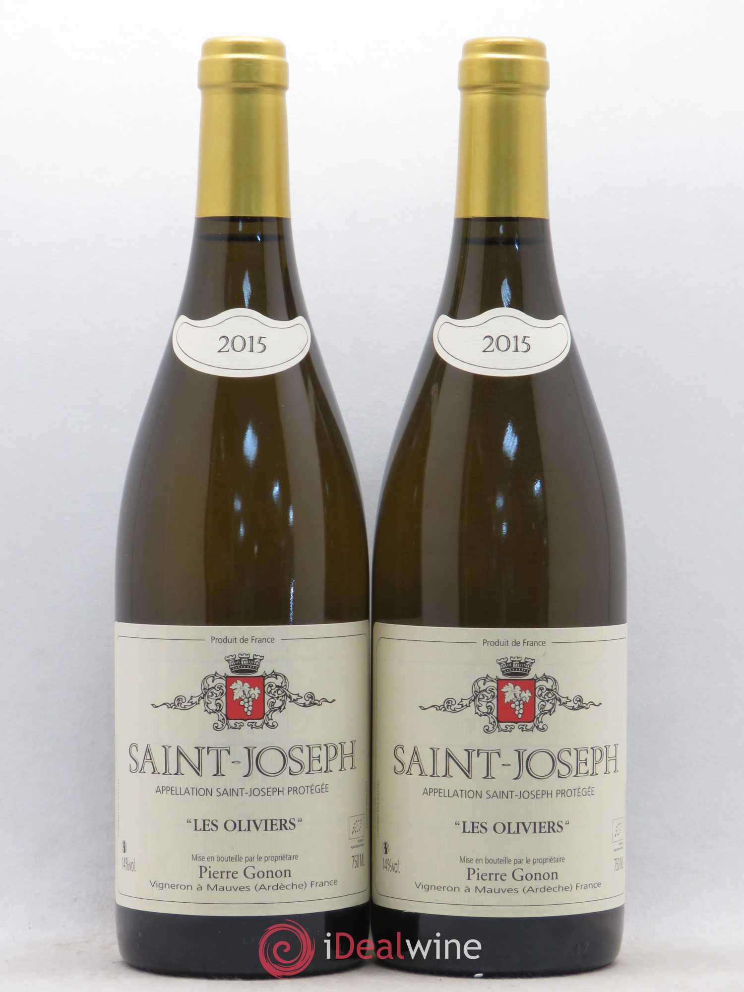 Saint-Joseph Les Oliviers Gonon (Domaine) 2015 - Lot de 2 bouteilles - 0