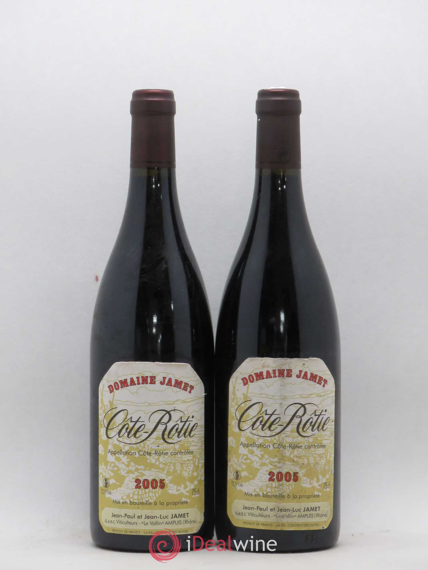 Côte-Rôtie Jamet (Domaine) 2005 - Lot de 2 bouteilles - 0