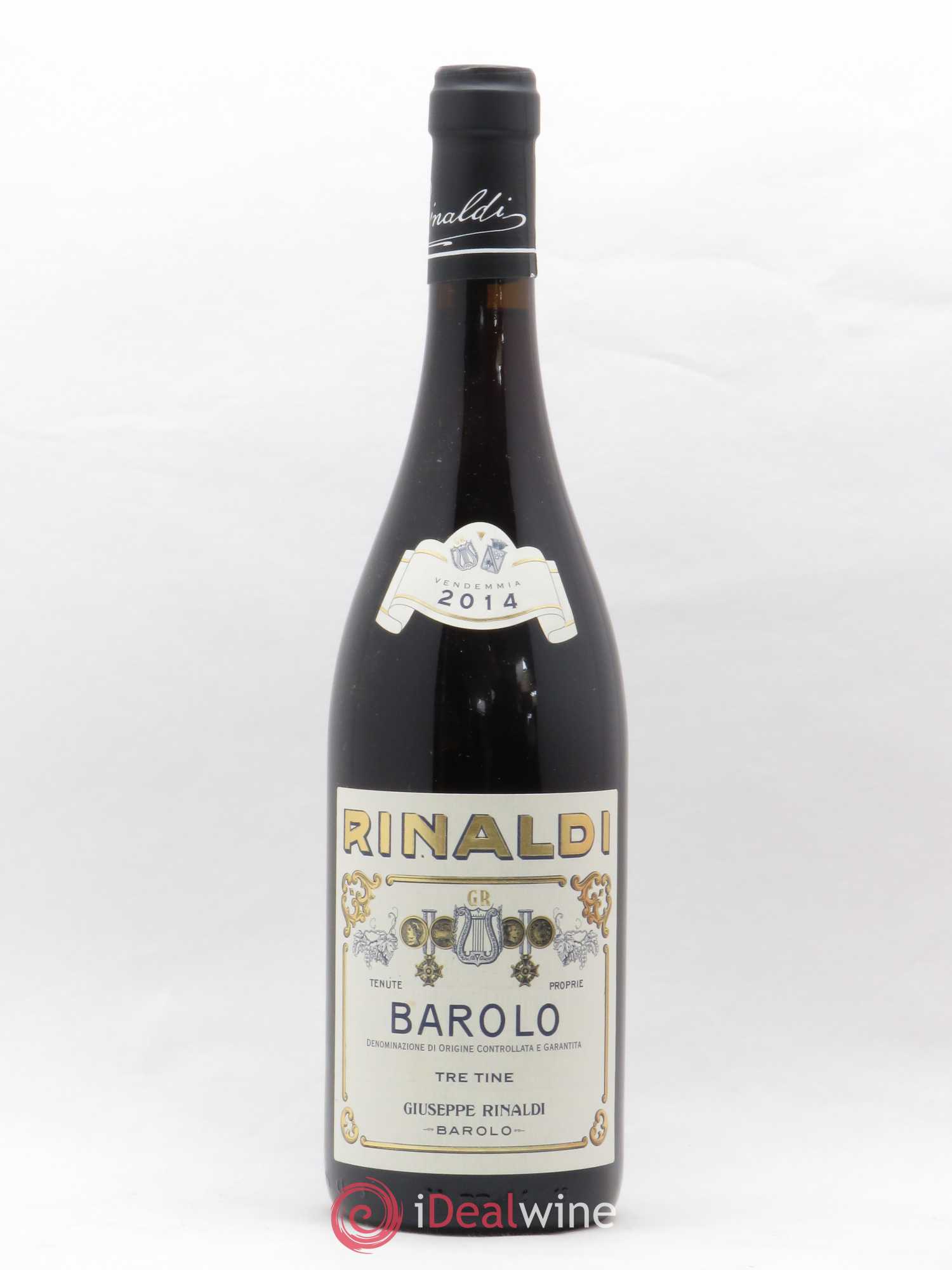 Barolo DOCG Tre Tine Giuseppe Rinaldi 2014 - Lot of 1 bottle - 0
