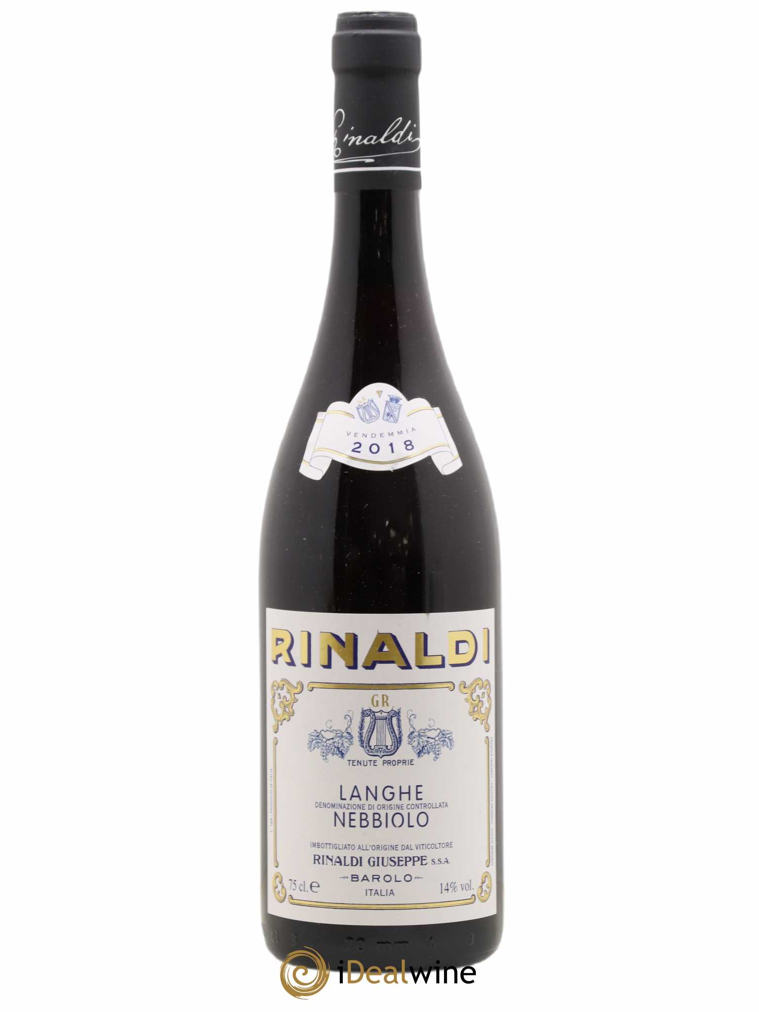 Langhe DOC Nebbiolo Giuseppe Rinaldi 2018 - Lot de 1 bouteille - 0
