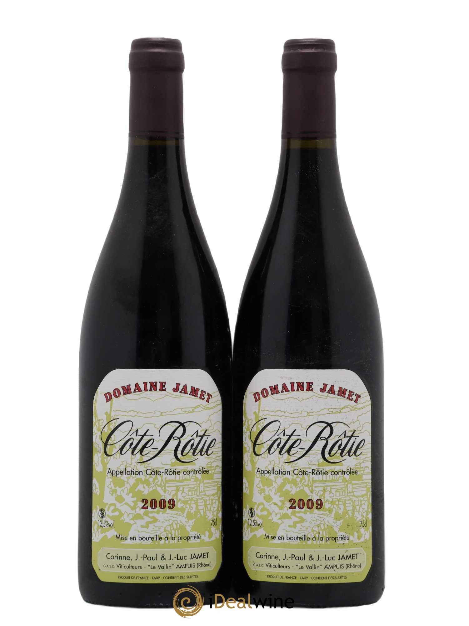 Côte-Rôtie Jamet (Domaine) 2009 - Lot de 2 bouteilles - 0