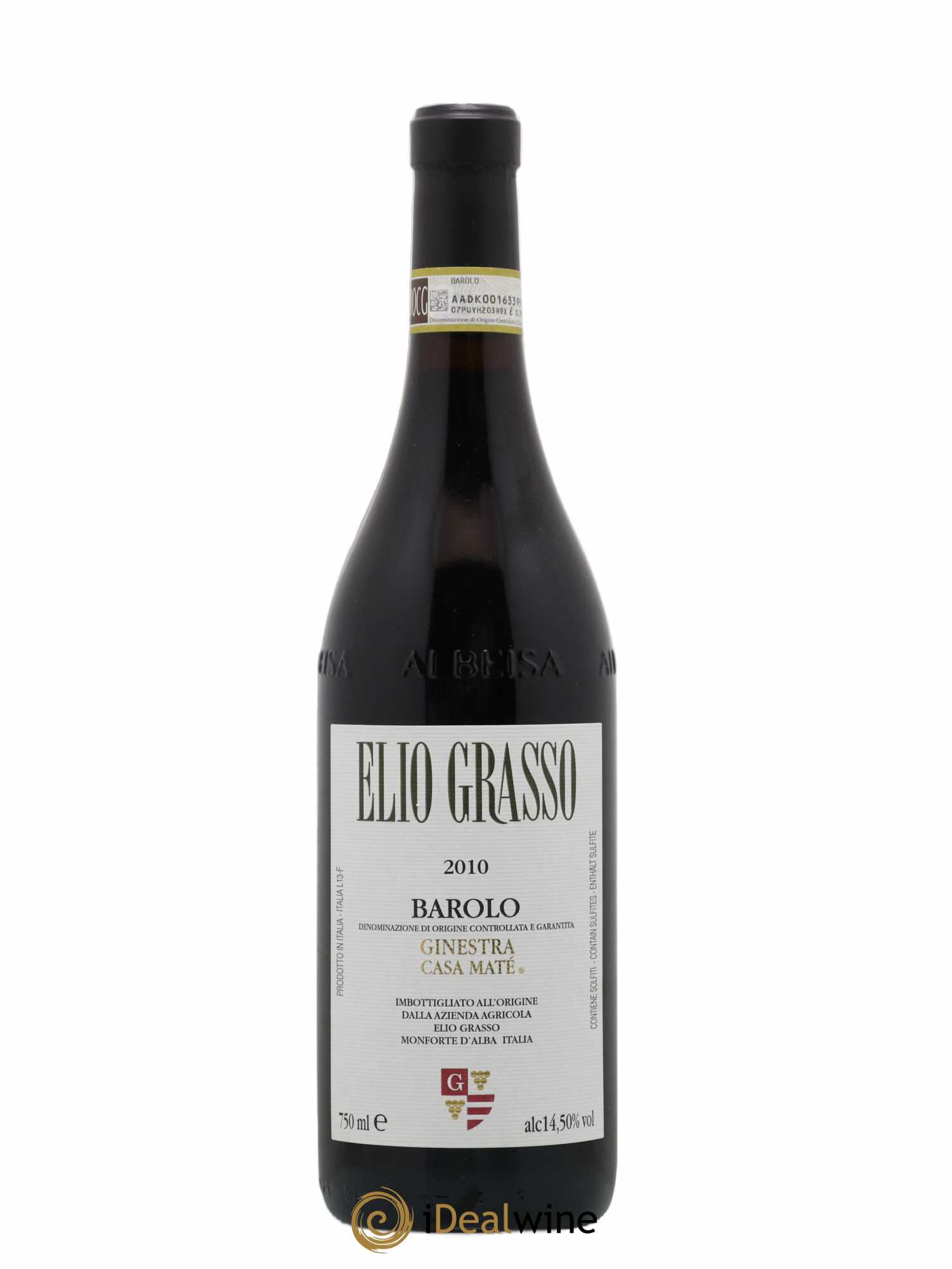 Barolo Ginestra Casa Mate Elio Gasso 2010 - Posten von 1 Flasche - 0