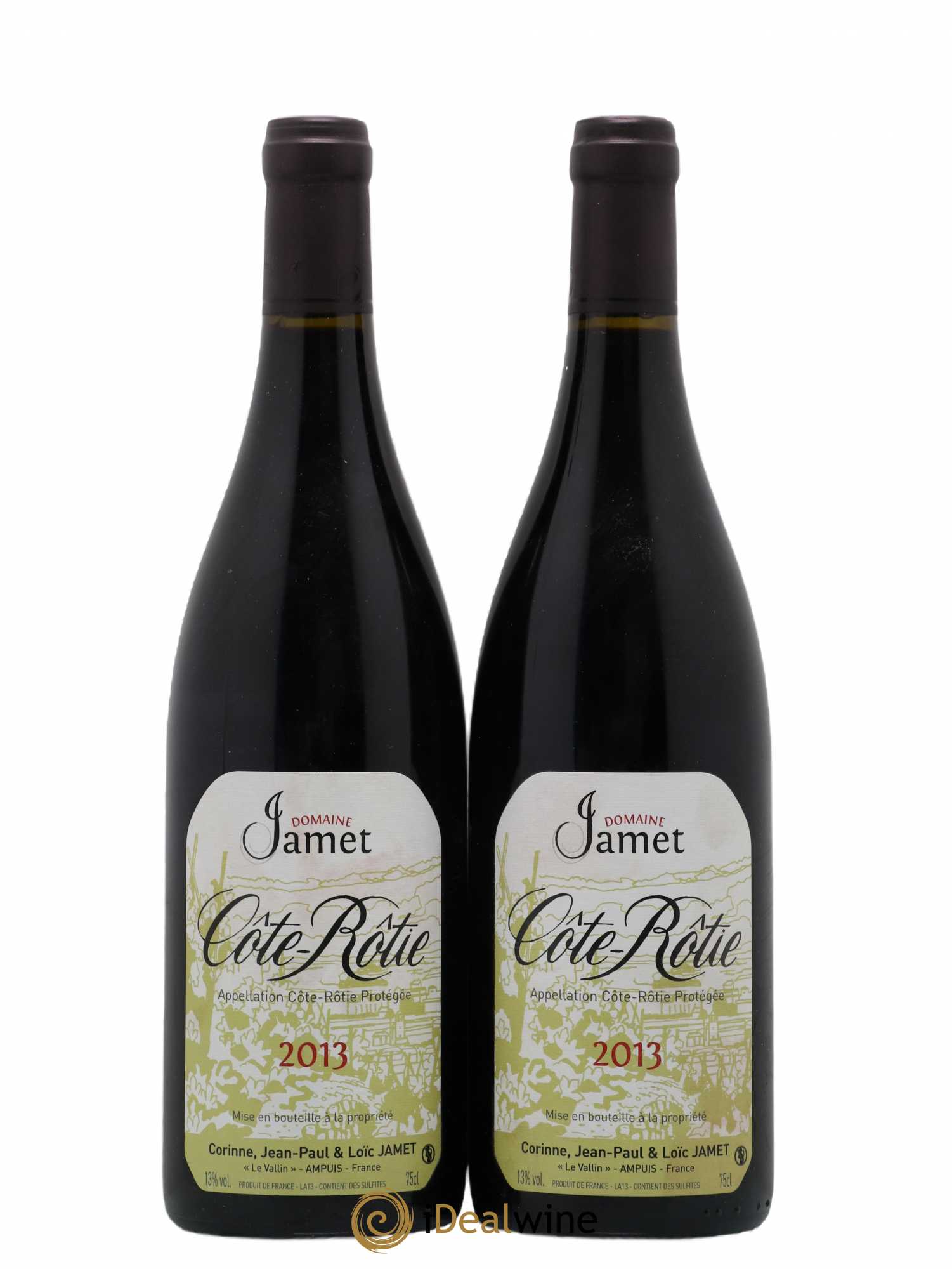 Côte-Rôtie Jamet (Domaine) 2013 - Lot de 2 bouteilles - 0