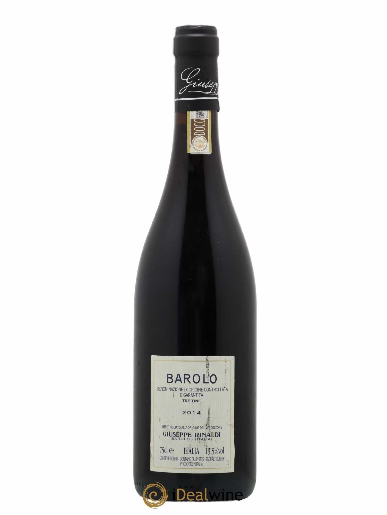 Barolo DOCG Tre Tine Giuseppe Rinaldi 2014 - Posten von 1 Flasche - 1