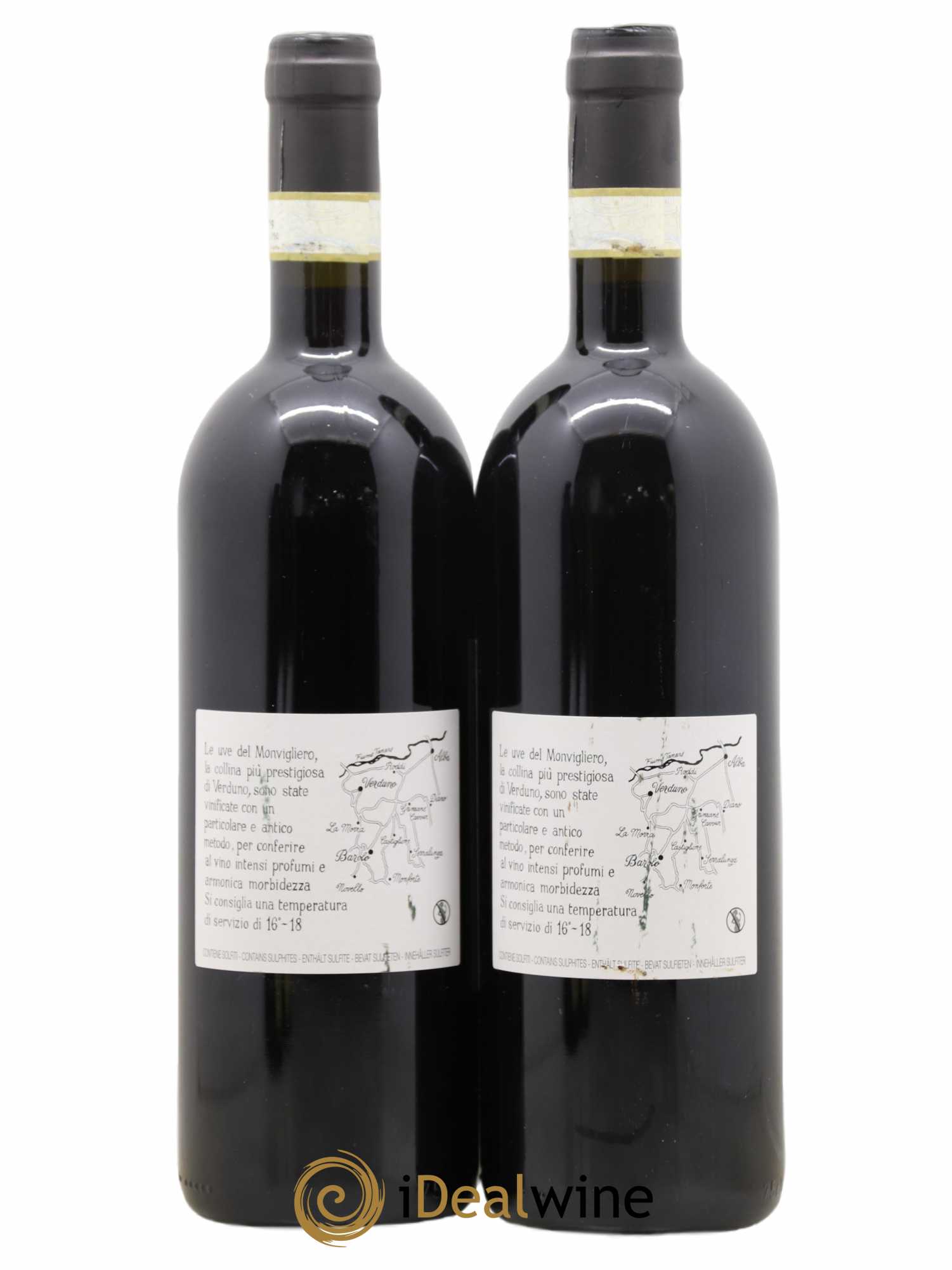 Barolo DOCG Monvigliero Comm. Giovan Battista Burlotto 2014 - Lot de 2 bouteilles - 1