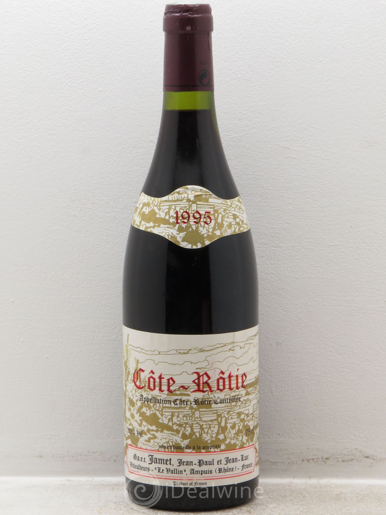 Côte-Rôtie Jamet (Domaine) 1995 - Lot de 1 bouteille - 0