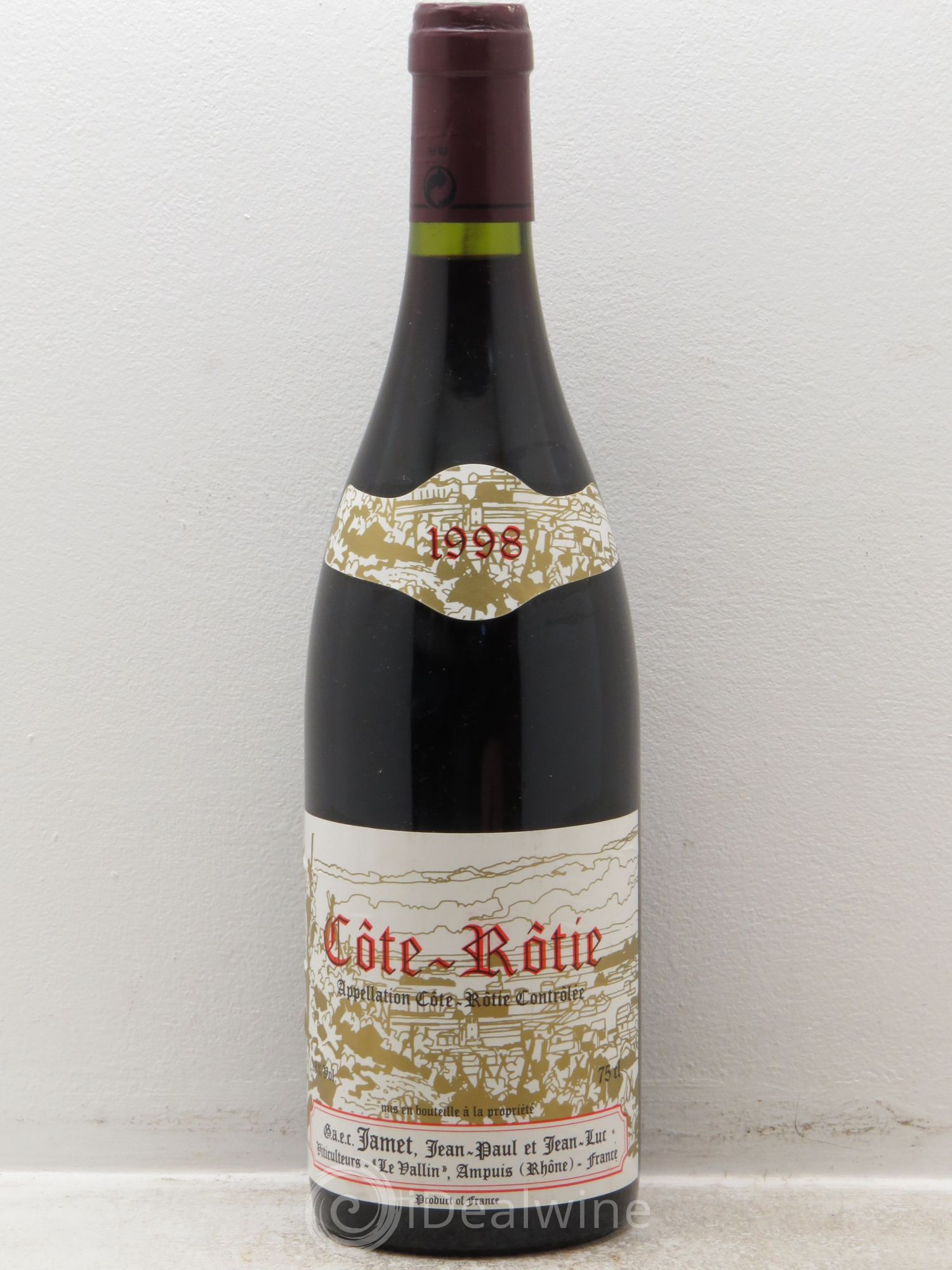 Côte-Rôtie Jamet (Domaine) 1998 - Lot de 1 bouteille - 0