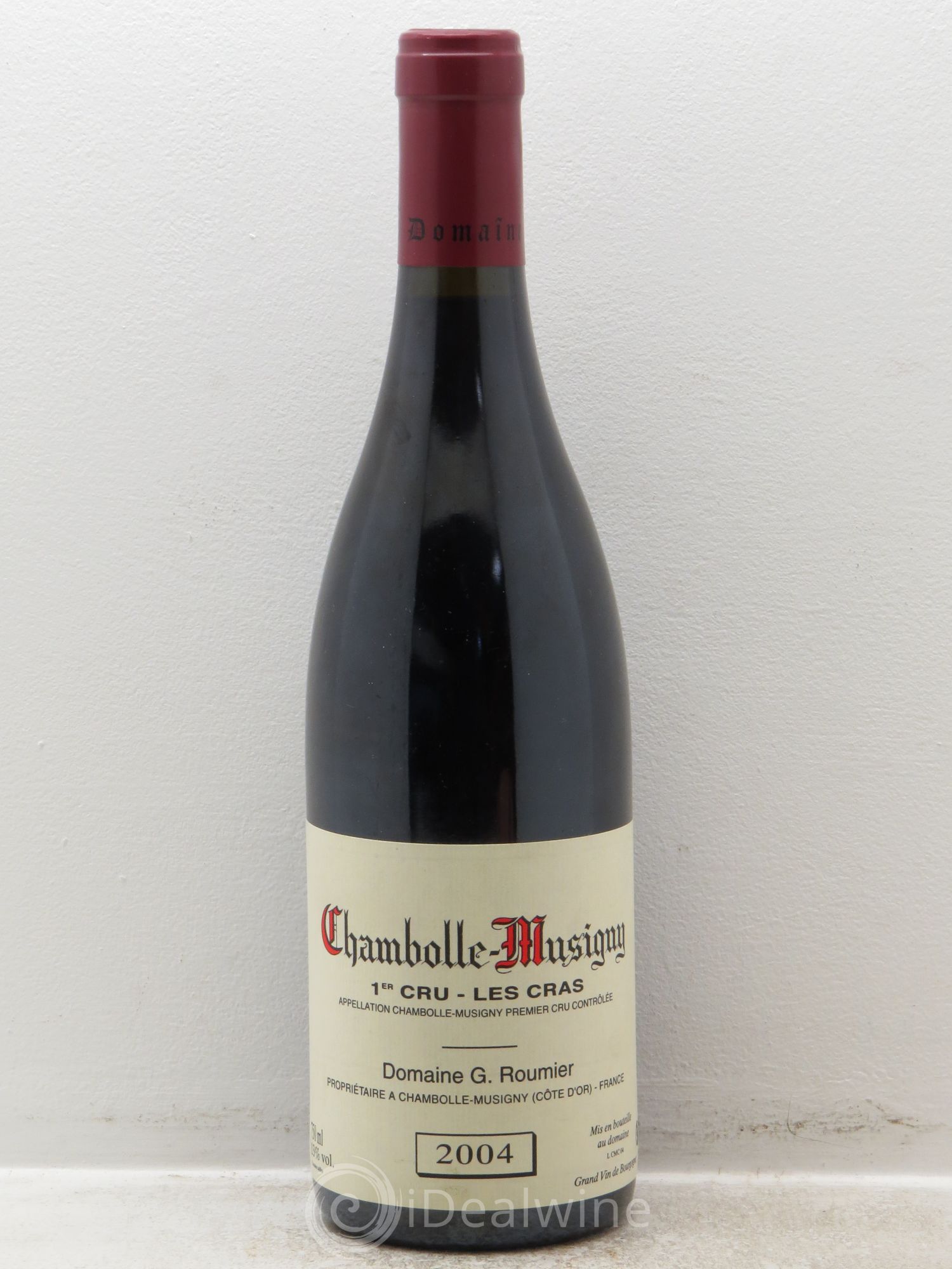 Chambolle-Musigny 1er Cru Les Cras Georges Roumier (Domaine) 2004 - Lot de 1 bouteille - 0