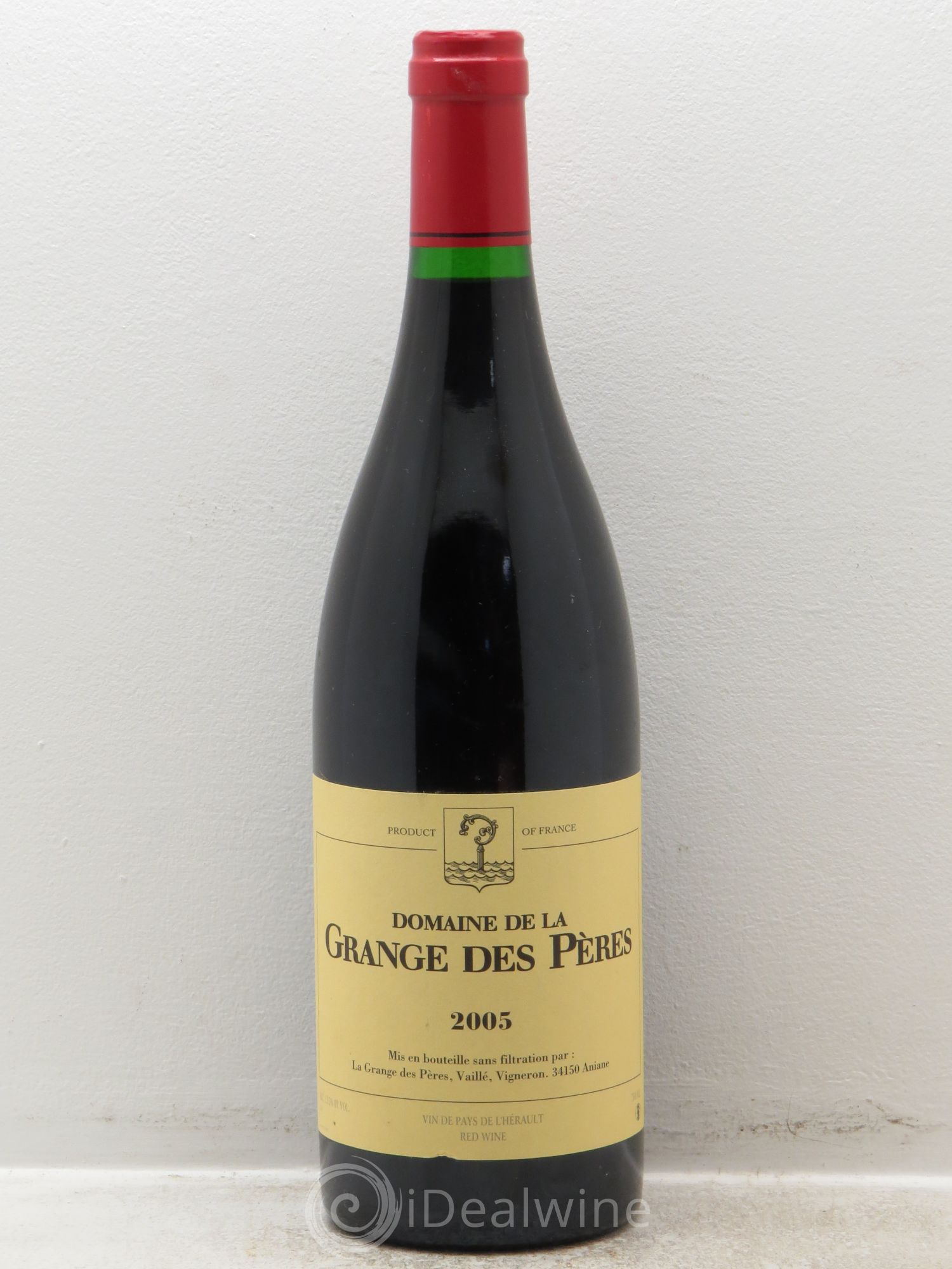 Pays d'Hérault Grange des Pères Laurent Vaillé 2005 - Lot de 1 bouteille - 0