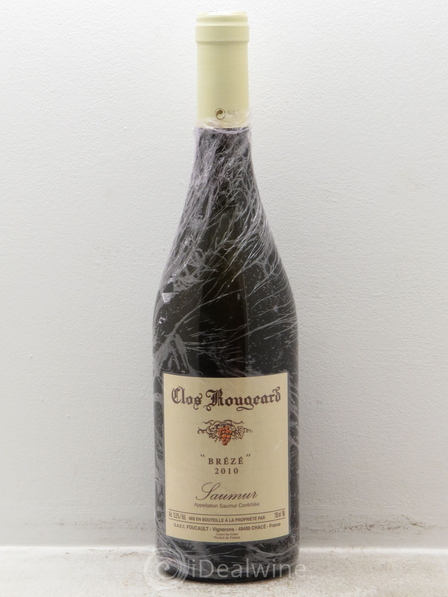 Saumur Brézé Clos Rougeard 2010 - Lot de 1 bouteille - 0