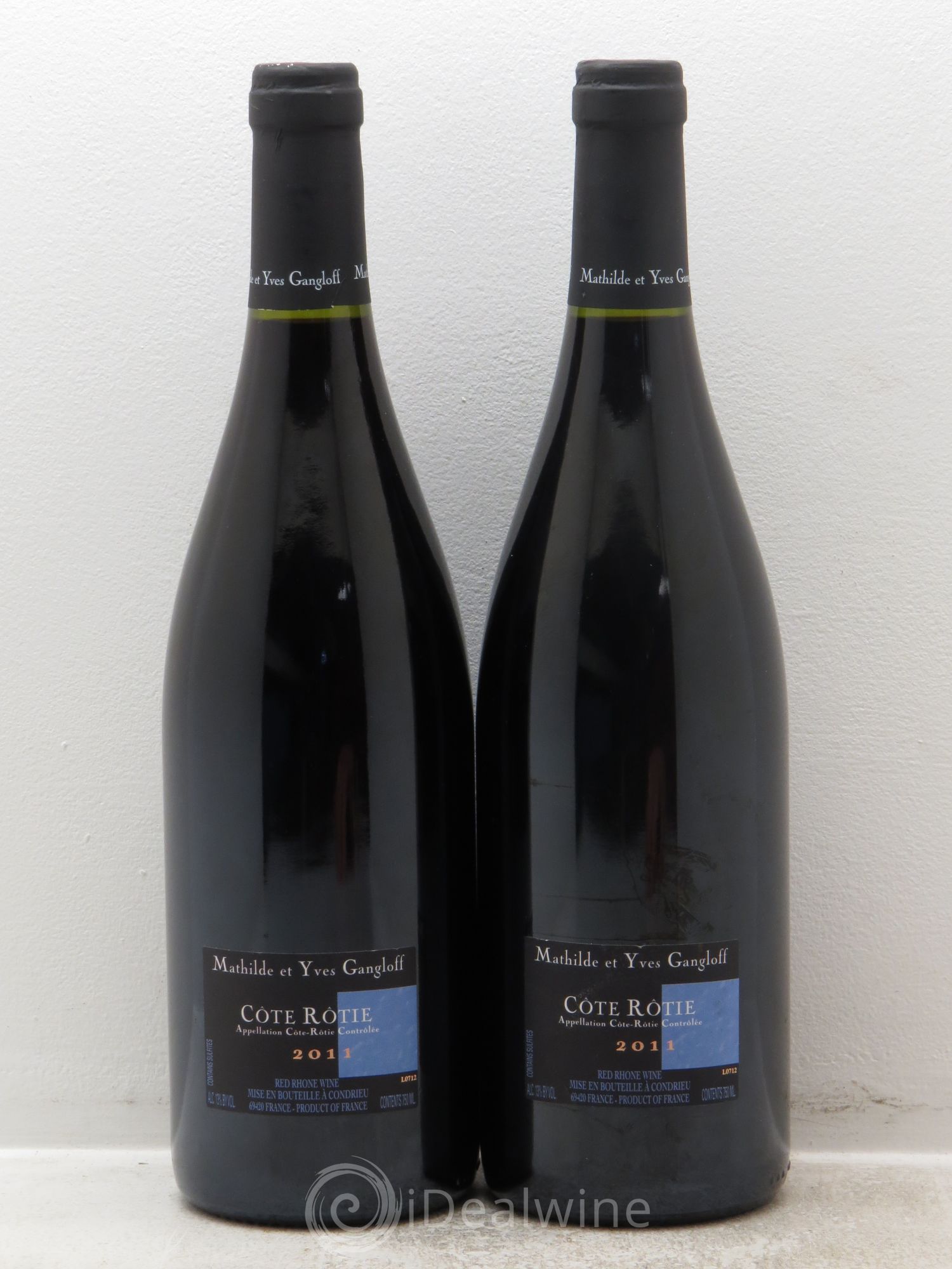 Côte-Rôtie La Barbarine Gangloff (Domaine) 2011 - Lot de 2 bouteilles - 1