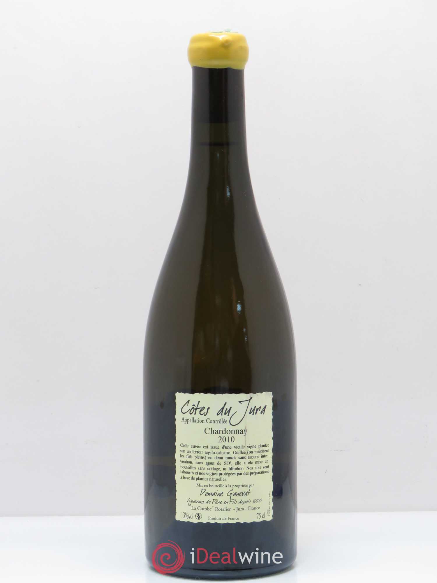 Côtes du Jura Les Chamois du Paradis Jean-François Ganevat (Domaine) 2010 - Lot de 1 bouteille - 1