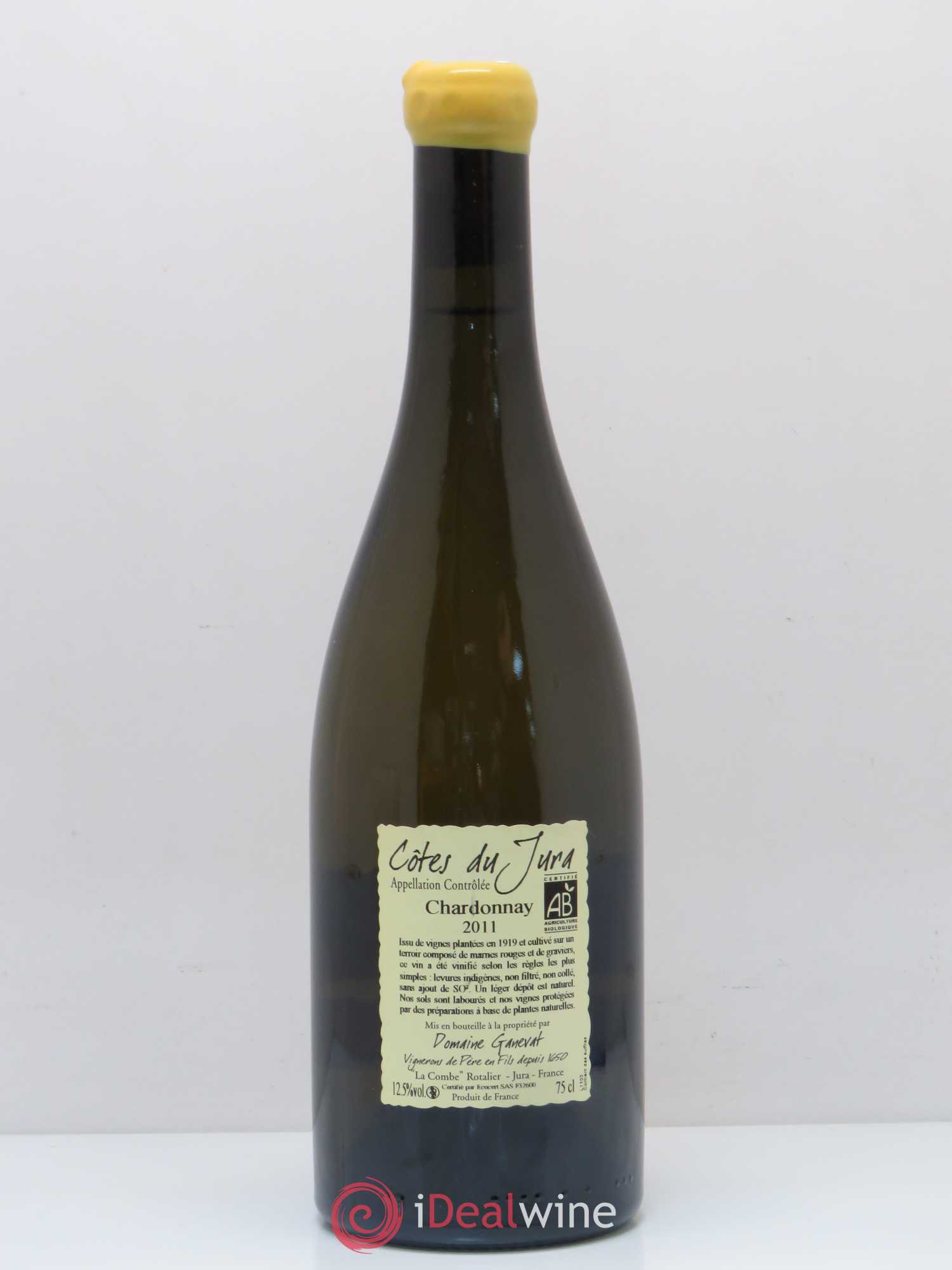 Côtes du Jura Les Grands Teppes Vieilles Vignes Jean-François Ganevat (Domaine) 2011 - Lot de 1 bouteille - 1
