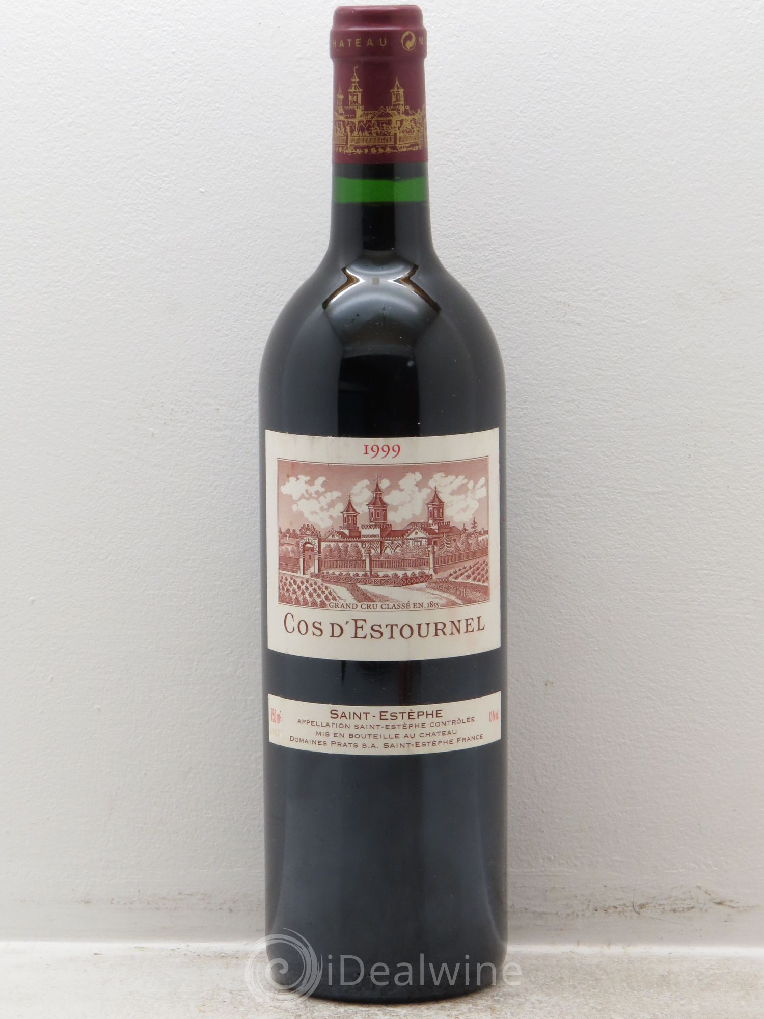 Cos d'Estournel 2ème Grand Cru Classé 1999 - Lot de 1 bouteille - 0