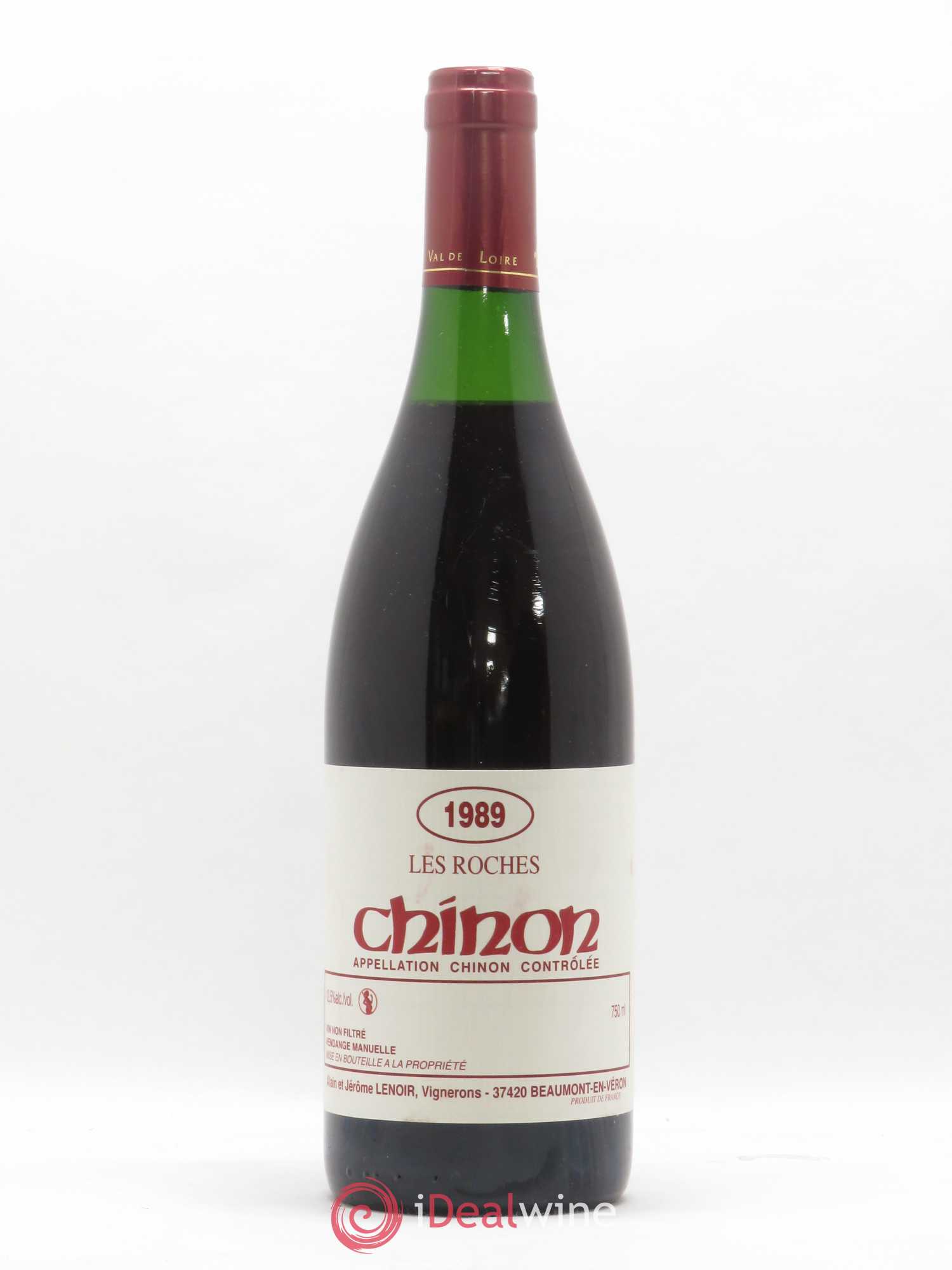 Chinon Les Roches Lenoir (Domaine) 1989 - Lot de 1 bouteille - 0