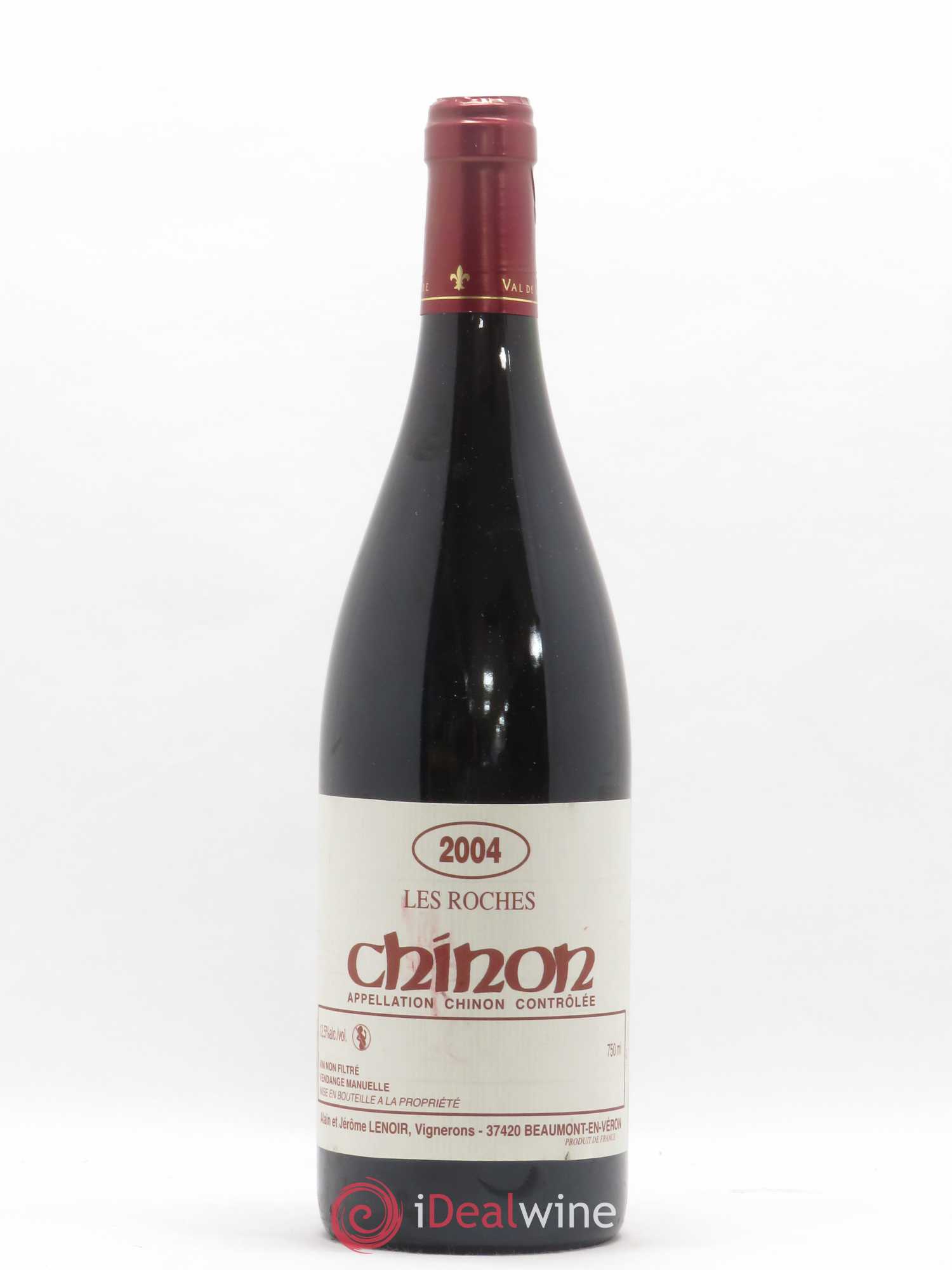 Chinon Les Roches Lenoir (Domaine) 2004 - Lot de 1 bouteille - 0
