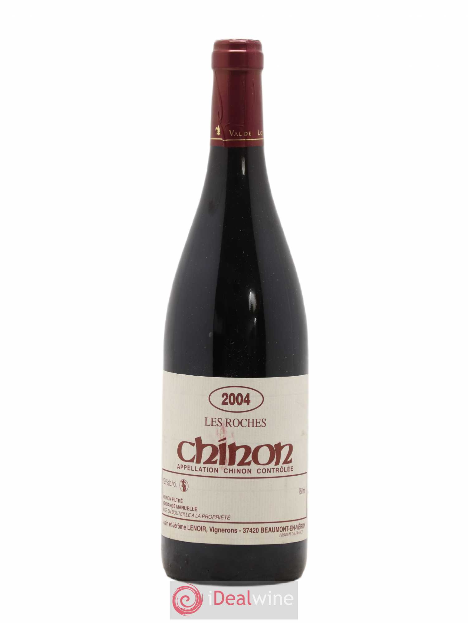 Chinon Les Roches Lenoir (Domaine) 2004 - Lot de 1 bouteille - 0