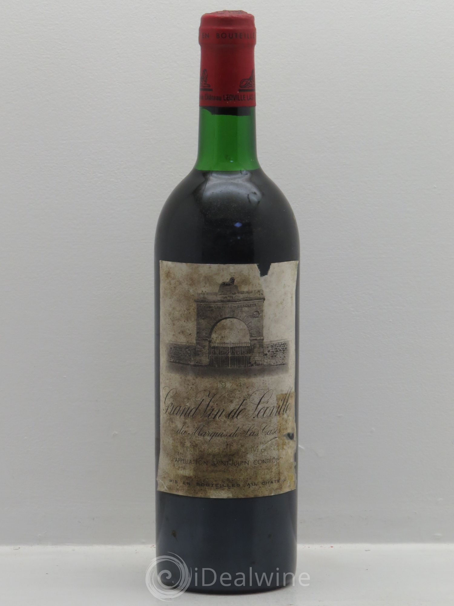 Château Léoville Las Cases 2ème Grand Cru Classé 1974 - Lotto di 1 bottiglia - 0