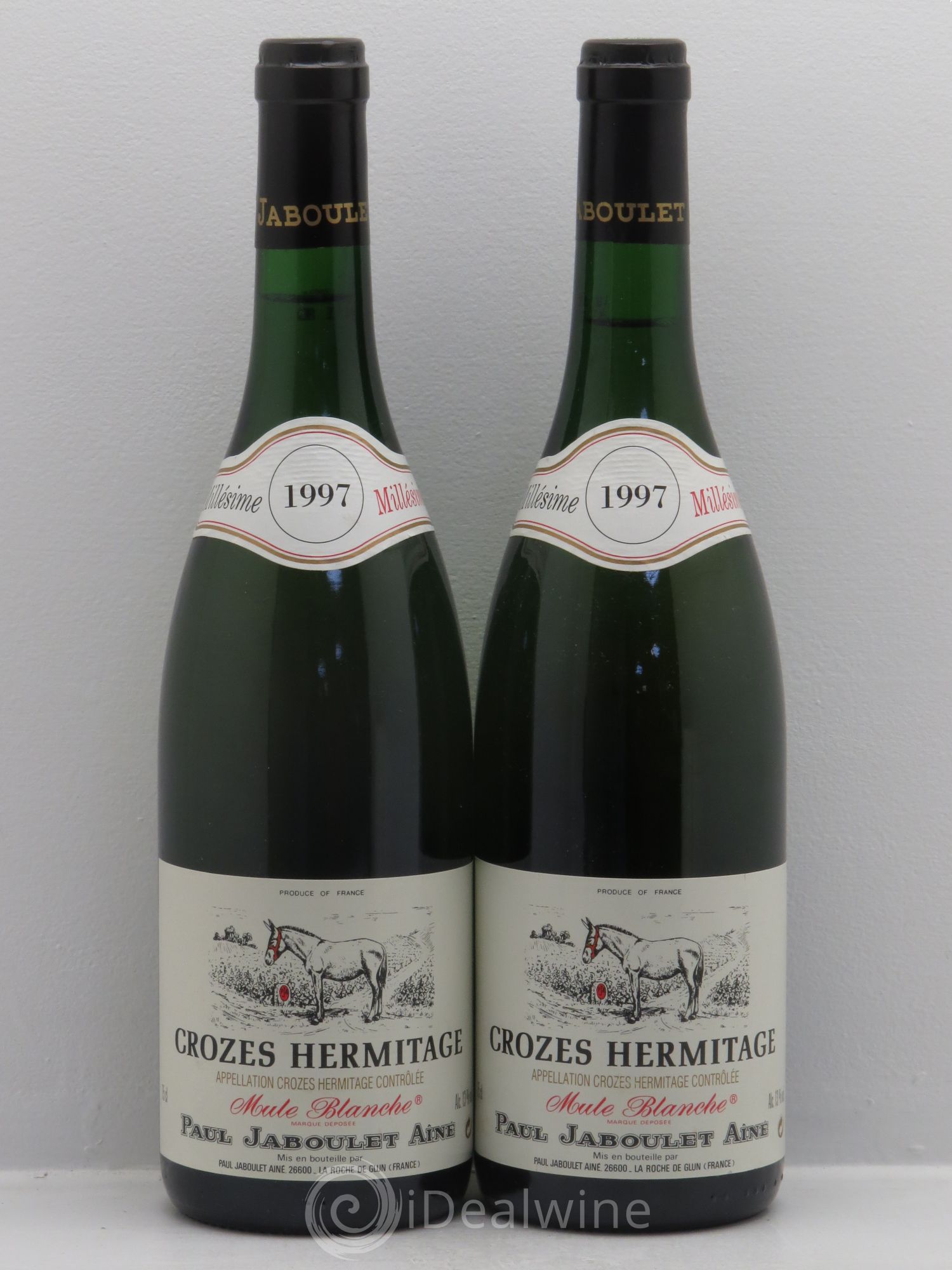 Crozes-Hermitage Mule Blanche 1997 - Lot de 2 bouteilles - 0