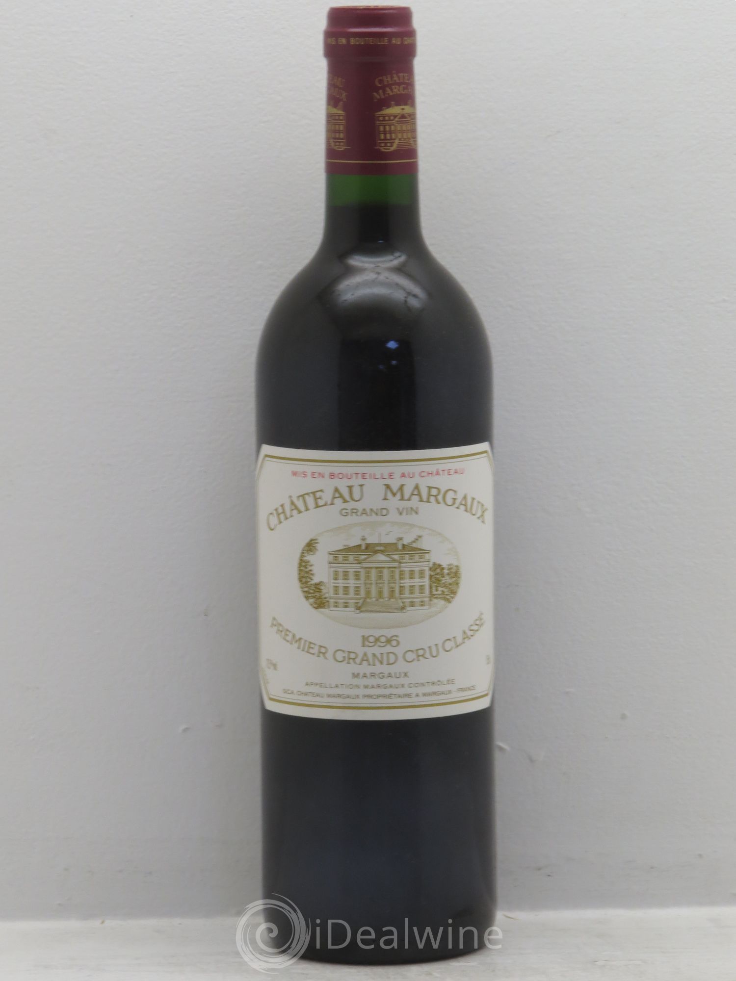 Château Margaux 1er Grand Cru Classé 1996 - Lot de 1 bouteille - 0