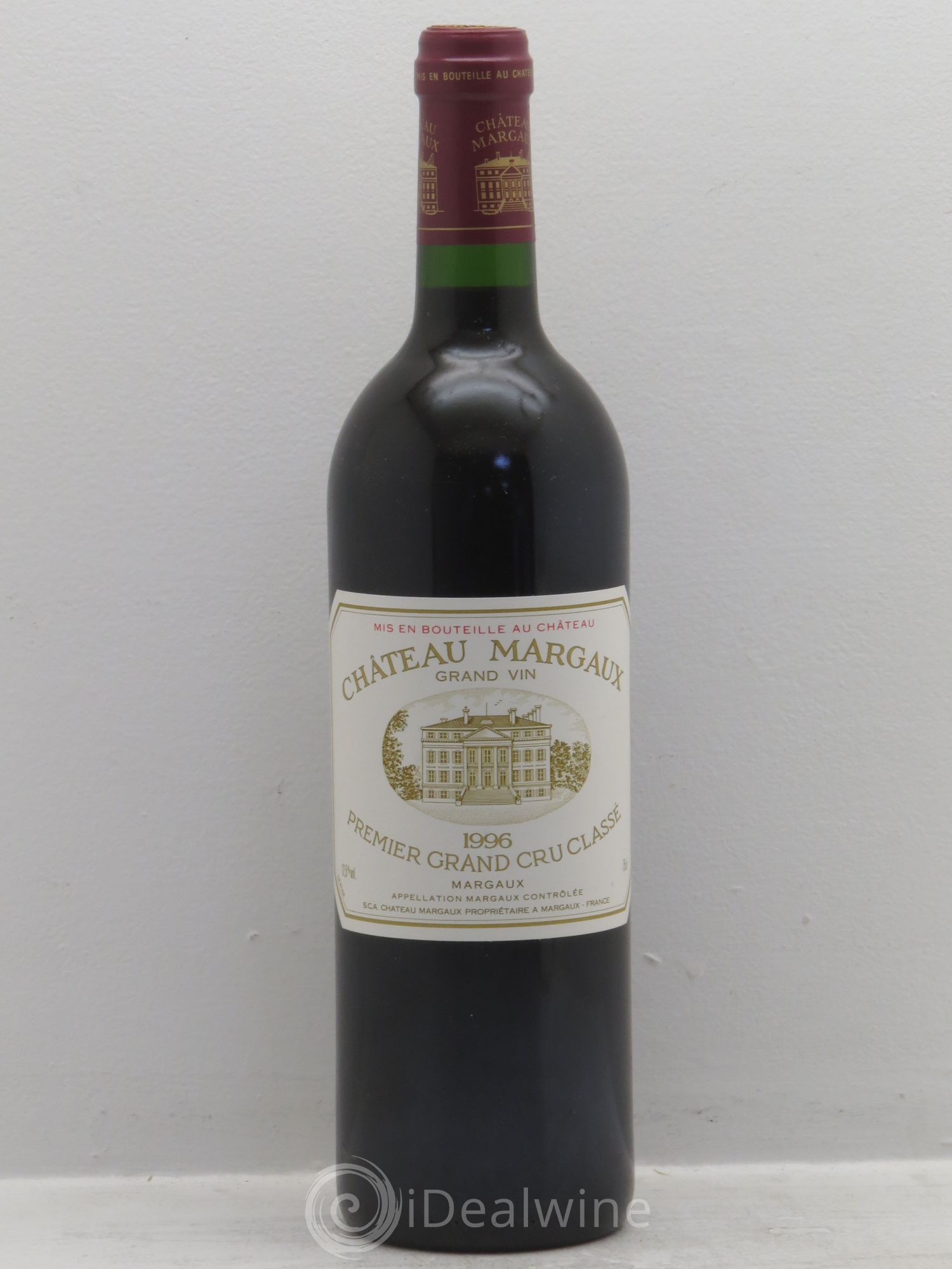 Château Margaux 1er Grand Cru Classé 1996 - Lot de 1 bouteille - 0