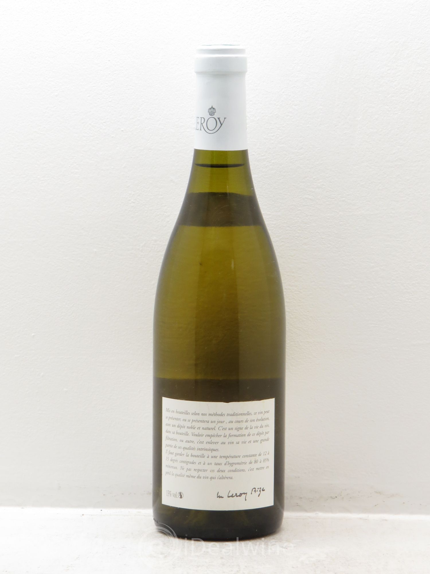 Meursault 1er Cru Blagny Leroy SA 2005 - Lot de 1 bouteille - 1