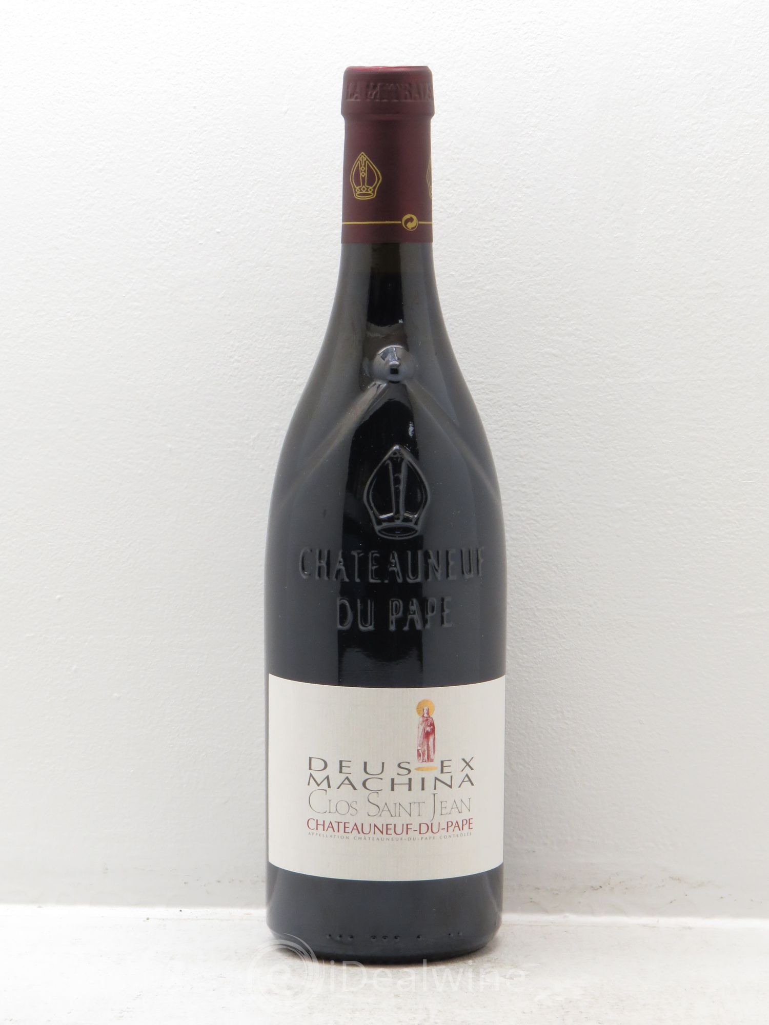 Châteauneuf-du-Pape Clos Saint-Jean Deus Ex Machina Pascal et Vincent Maurel 2012 - Lot de 1 bouteille - 0