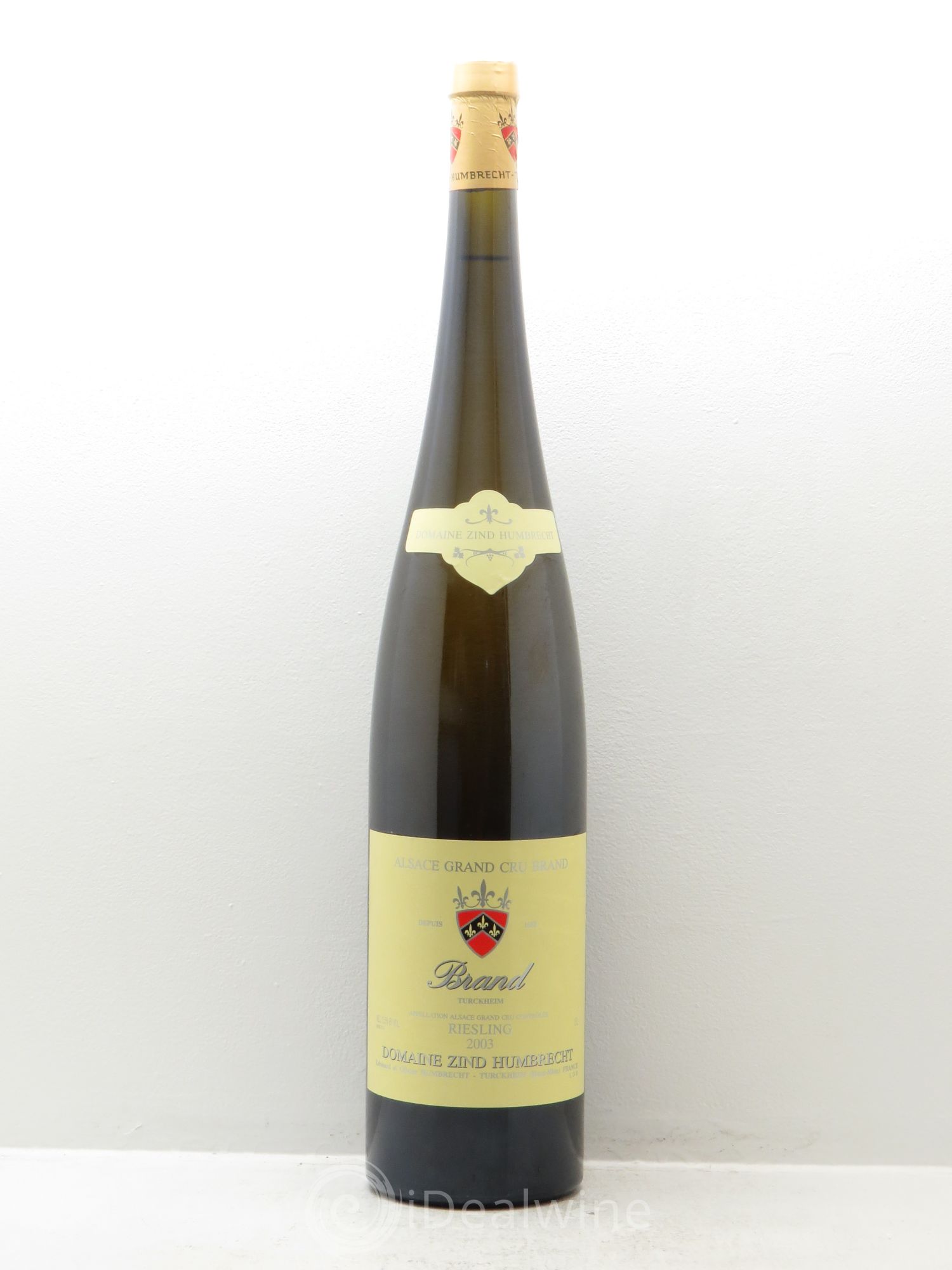 Alsace Riesling Grand Cru Brand Zind-Humbrecht (Domaine) 2003 - Lot de 1 magnum - 0