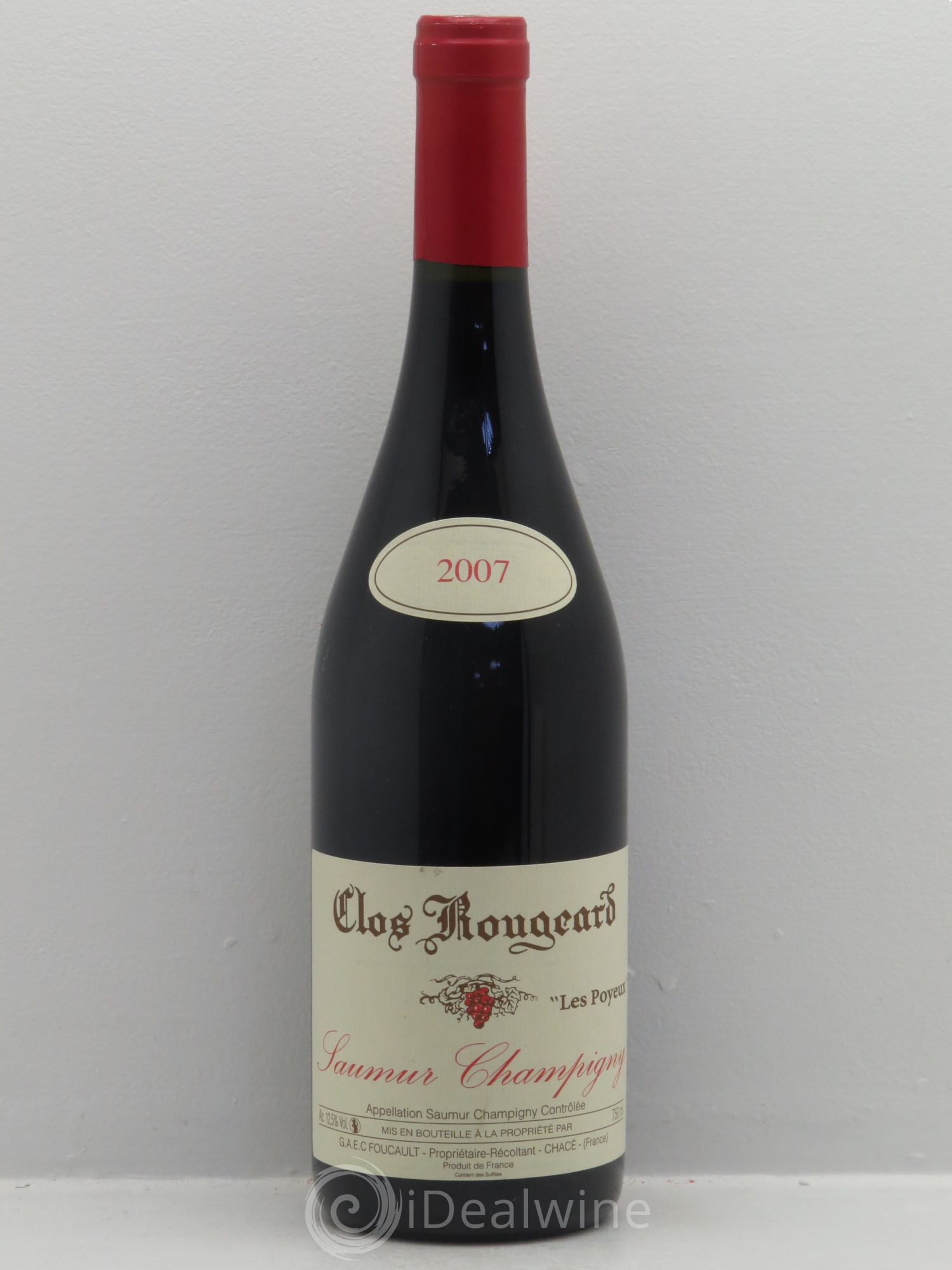 Saumur-Champigny Les Poyeux Clos Rougeard 2007 - Lot de 1 bouteille - 0