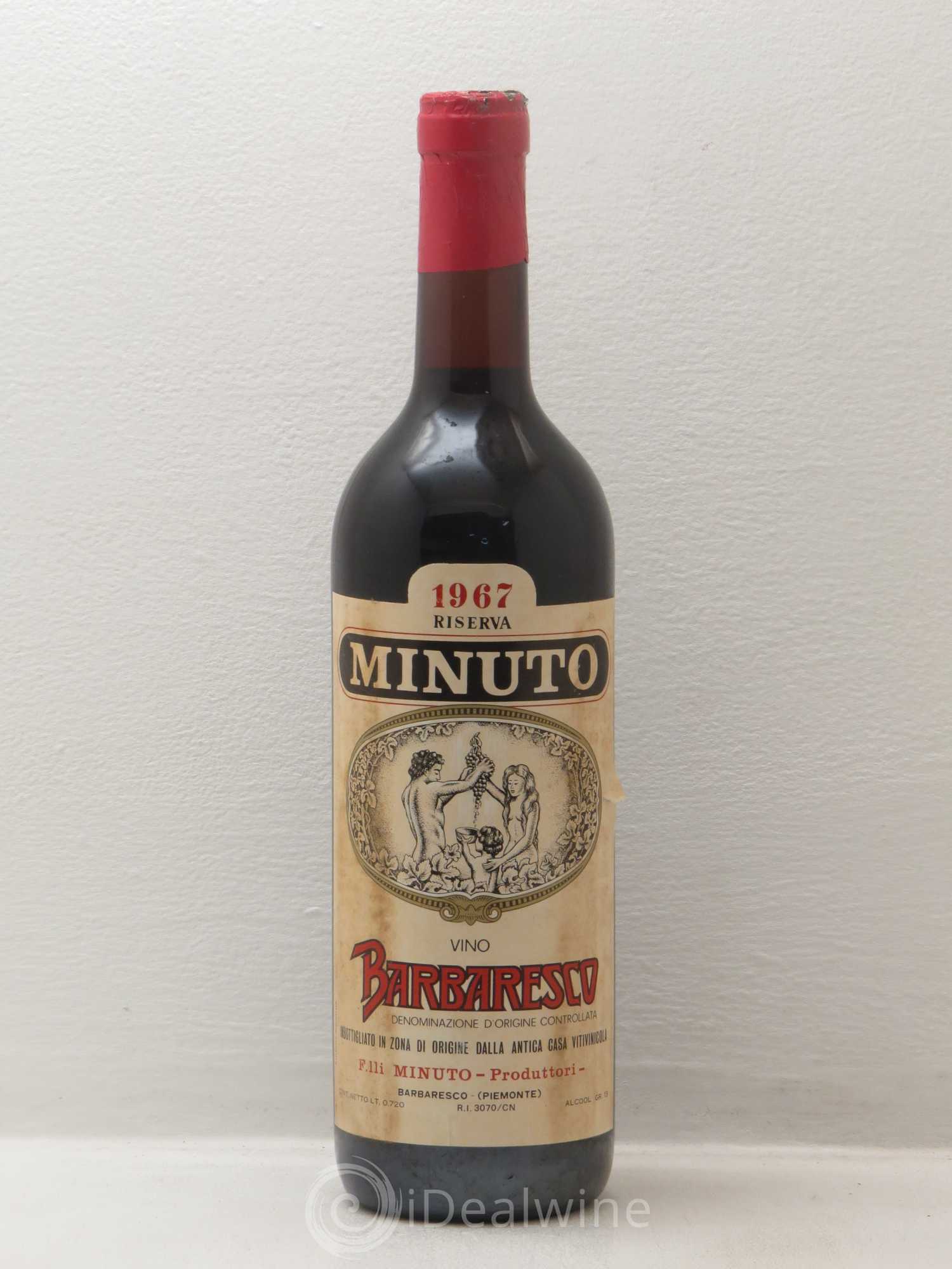 Barbaresco DOCG Riserva - Minuto 1967 - Posten von 1 Flasche - 0