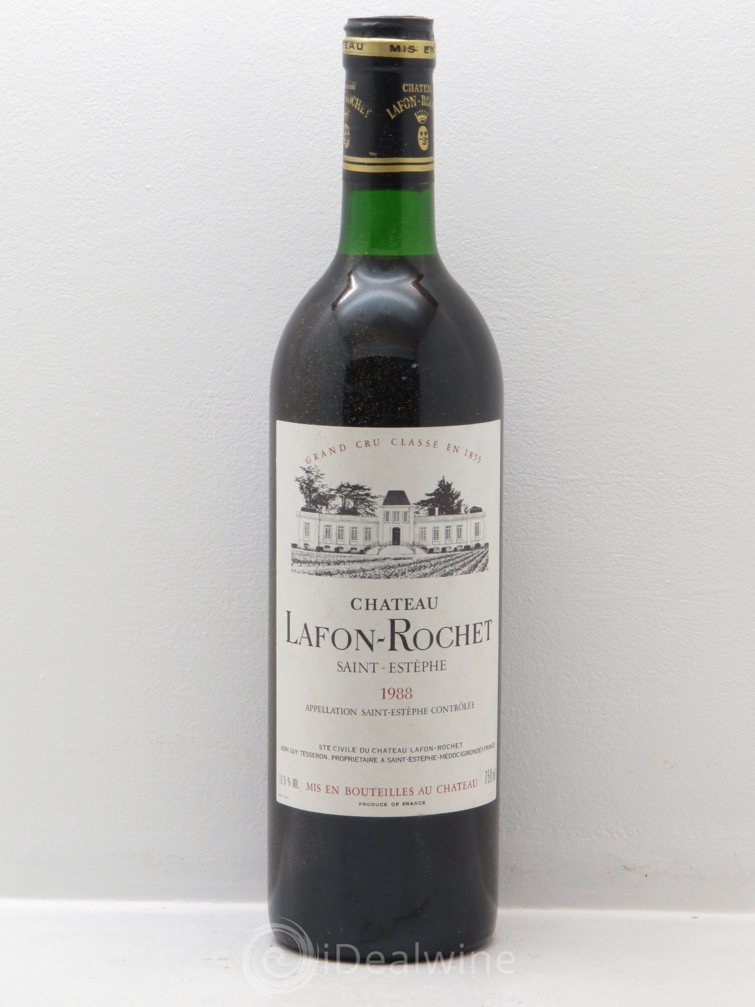 Château Lafon Rochet 4ème Grand Cru Classé 1988 - Lot de 12 bouteilles - 0