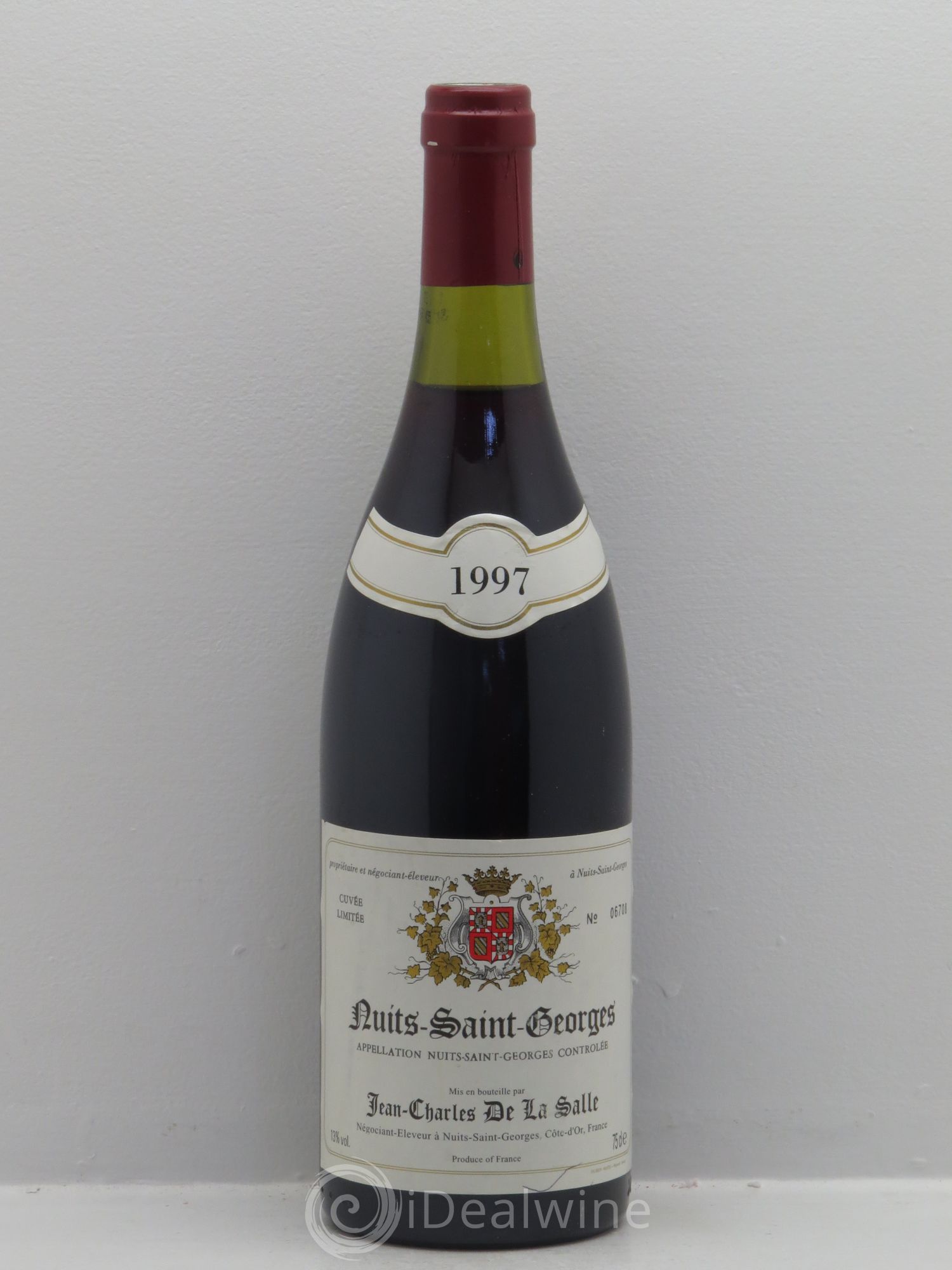 Nuits-Saint-Georges Jean Charles de la Salle 1997 - Posten von 1 Flasche - 0