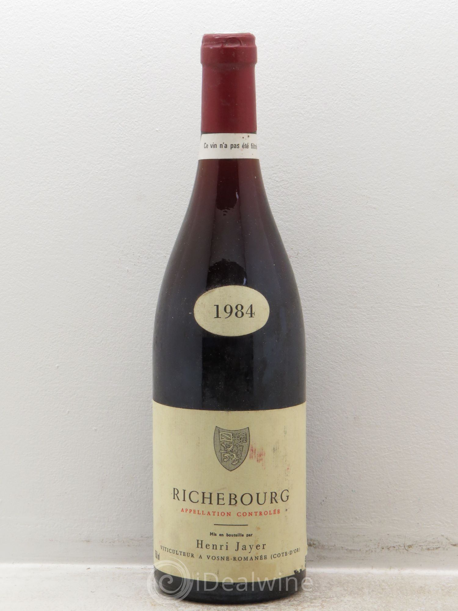 Richebourg Grand Cru Henri Jayer 1984 - Lot de 1 bouteille - 0