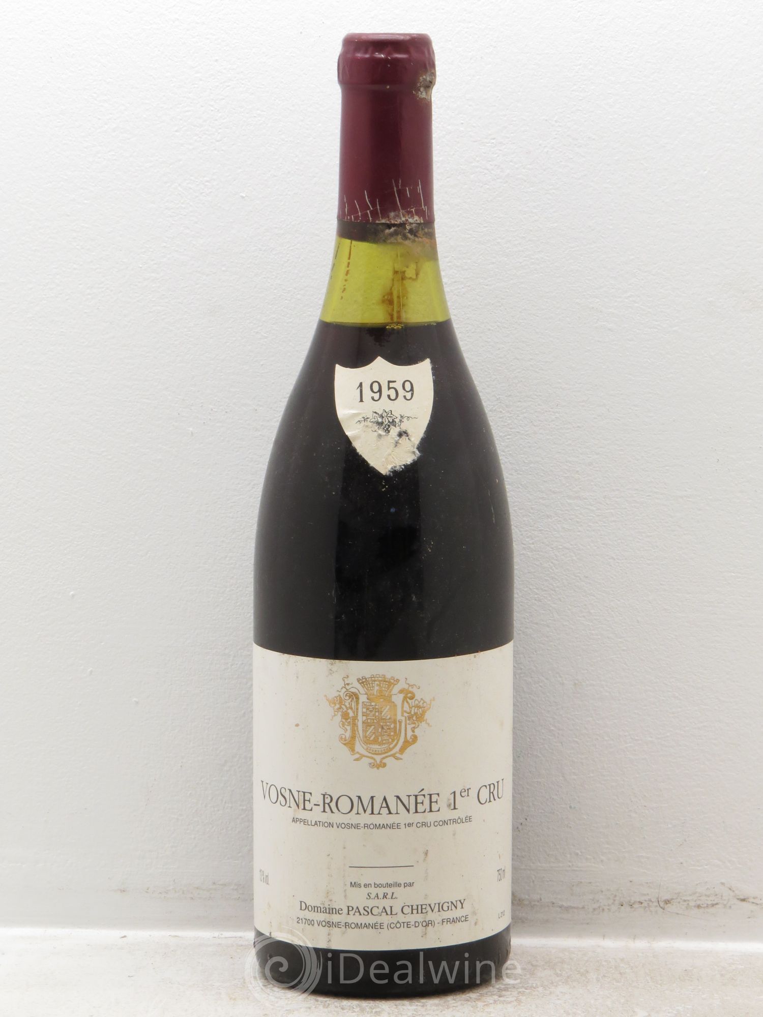 Vosne-Romanée 1er Cru Pascal Chevigny 1959 - Lot de 1 bouteille - 0