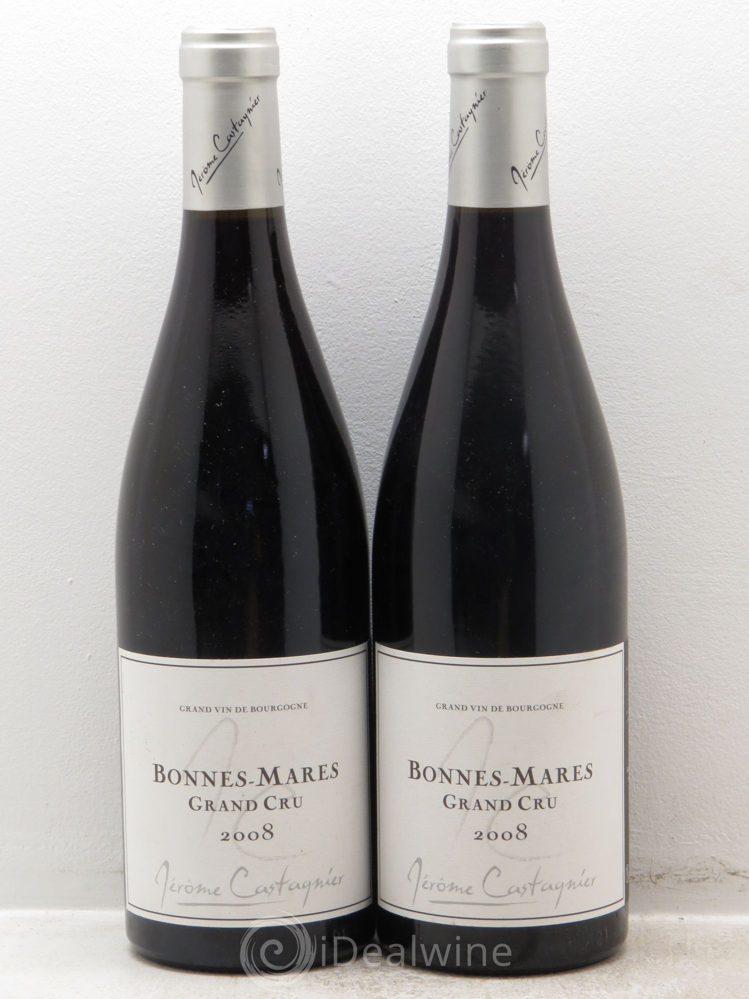 Bonnes-Mares Grand Cru Jérôme Castagnier (sans prix de réserve) 2008 - Posten von 2 Flaschen - 0