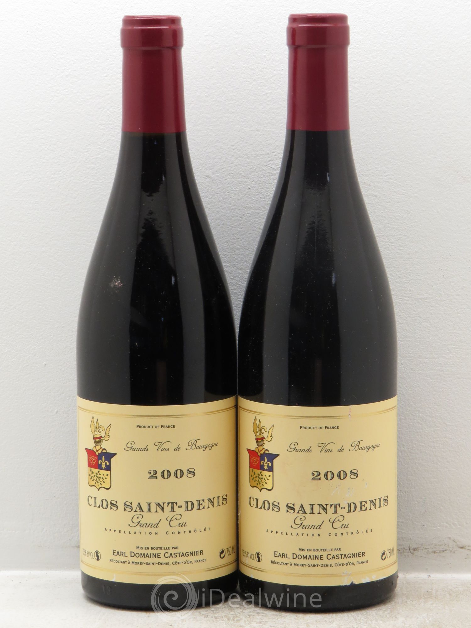 Clos Saint-Denis Grand Cru 2008 - Lot de 2 bouteilles - 0