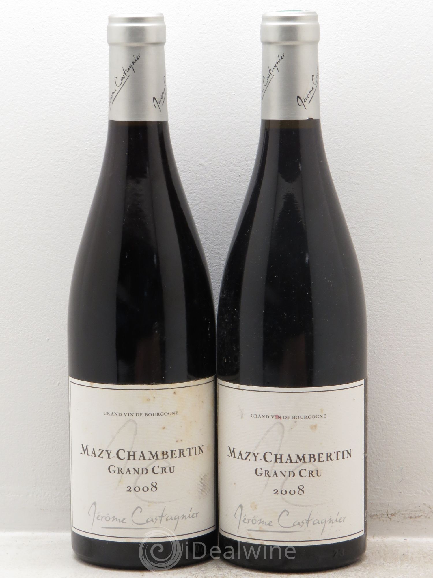 Mazis-Chambertin Grand Cru Jérôme Castagnier (sans prix de réserve) 2008 - Posten von 2 Flaschen - 0