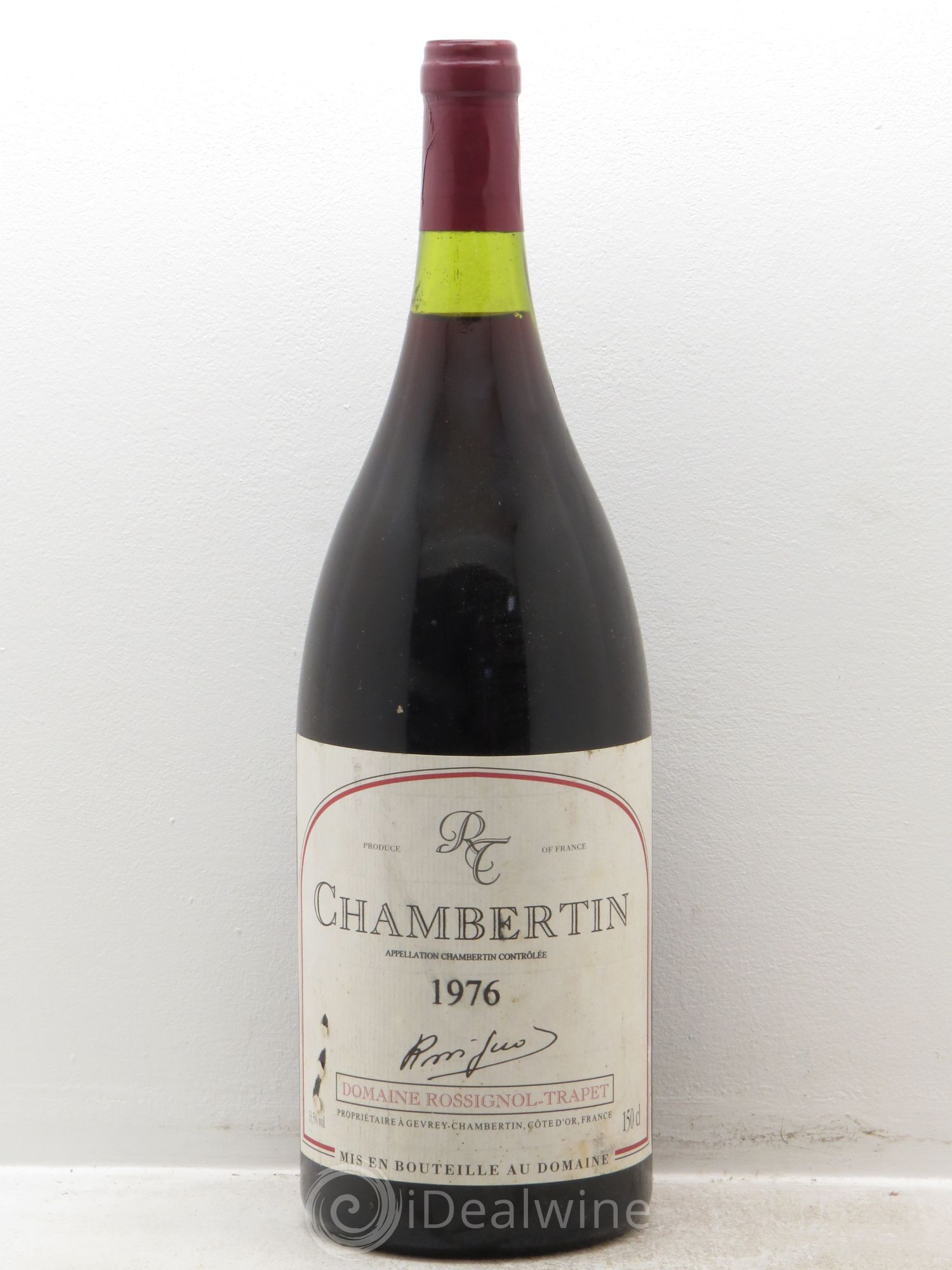 Chambertin Grand Cru Rossignol-Trapet (Domaine) 1976 - Lot de 1 magnum - 0