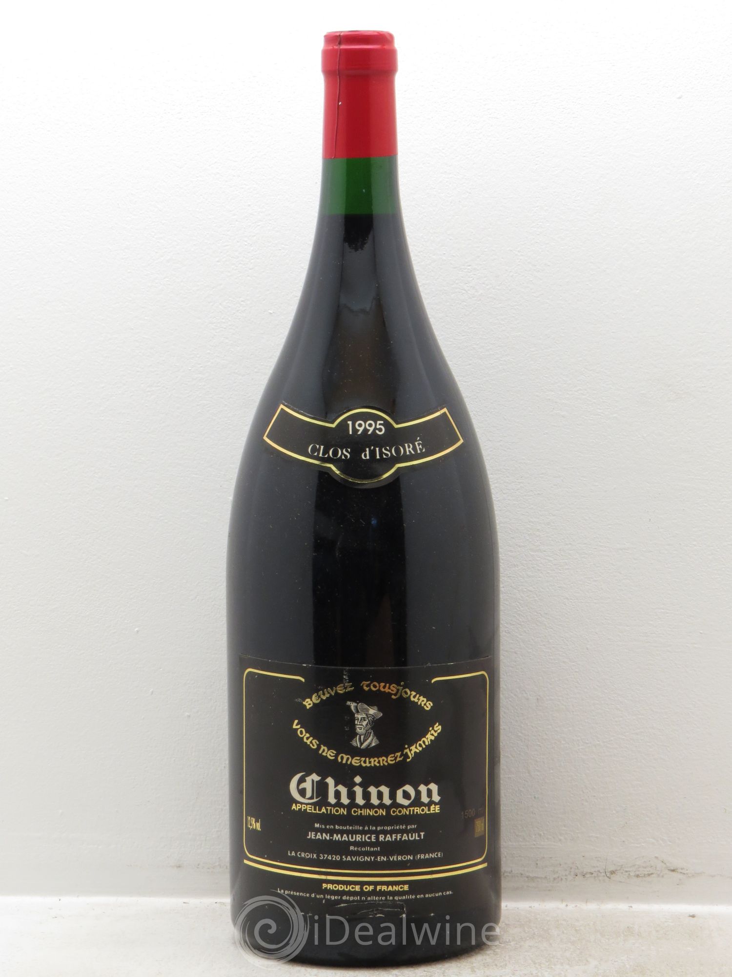 Chinon Clos D'Isoré Jean Maurice Raffault (sans prix de réserve) 1995 - Posten von 1 Magnum - 0