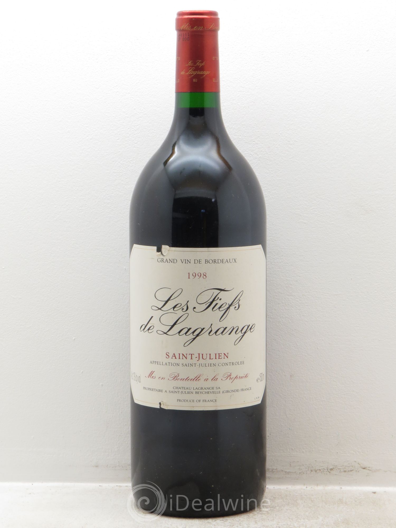 Les Fiefs de Lagrange Second Vin 1998 - Lot de 1 magnum - 0