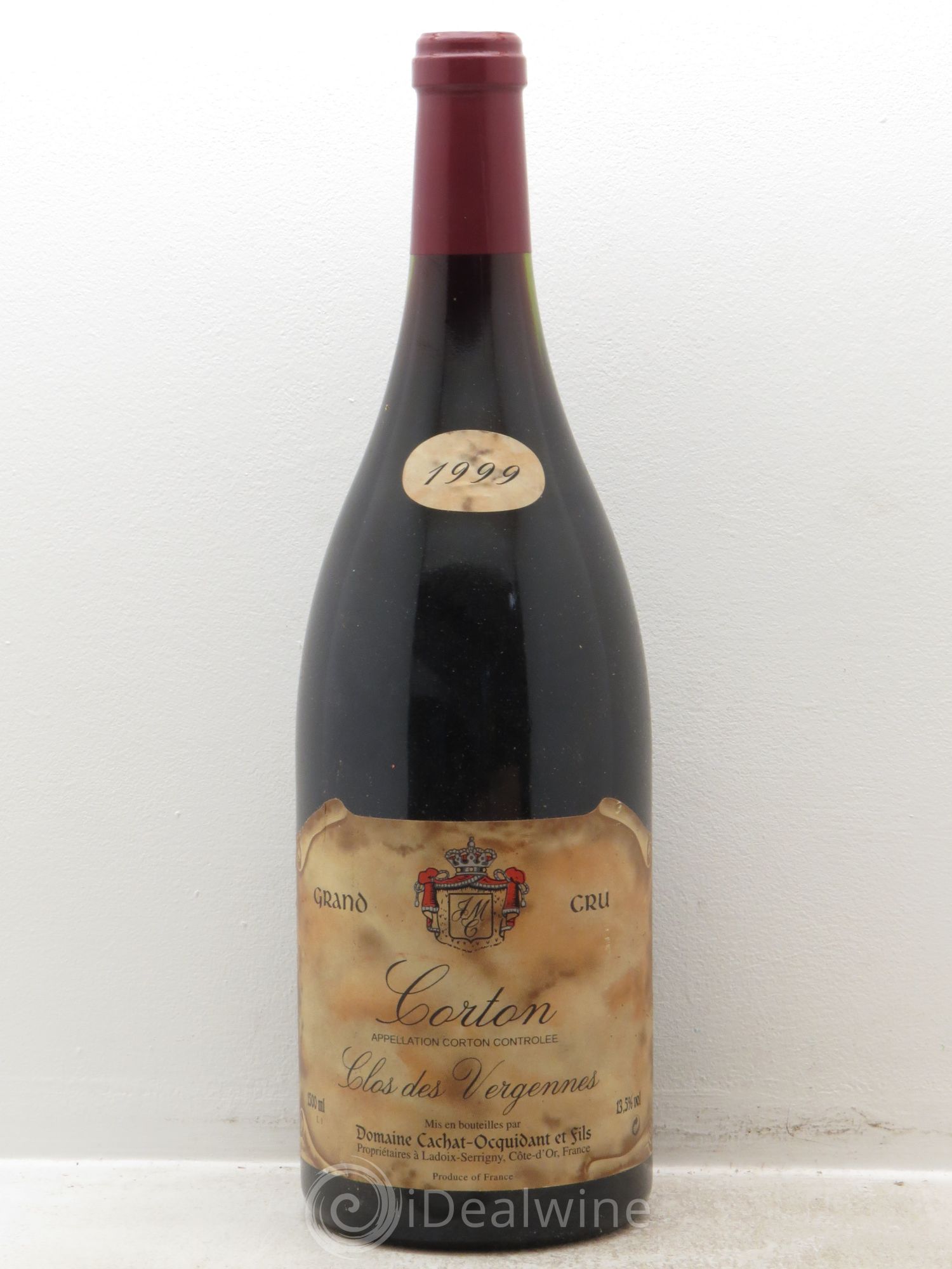 Corton Grand Cru Clos des Vergennes Domaine Ocquidant 1999 - Posten von 1 Magnum - 0