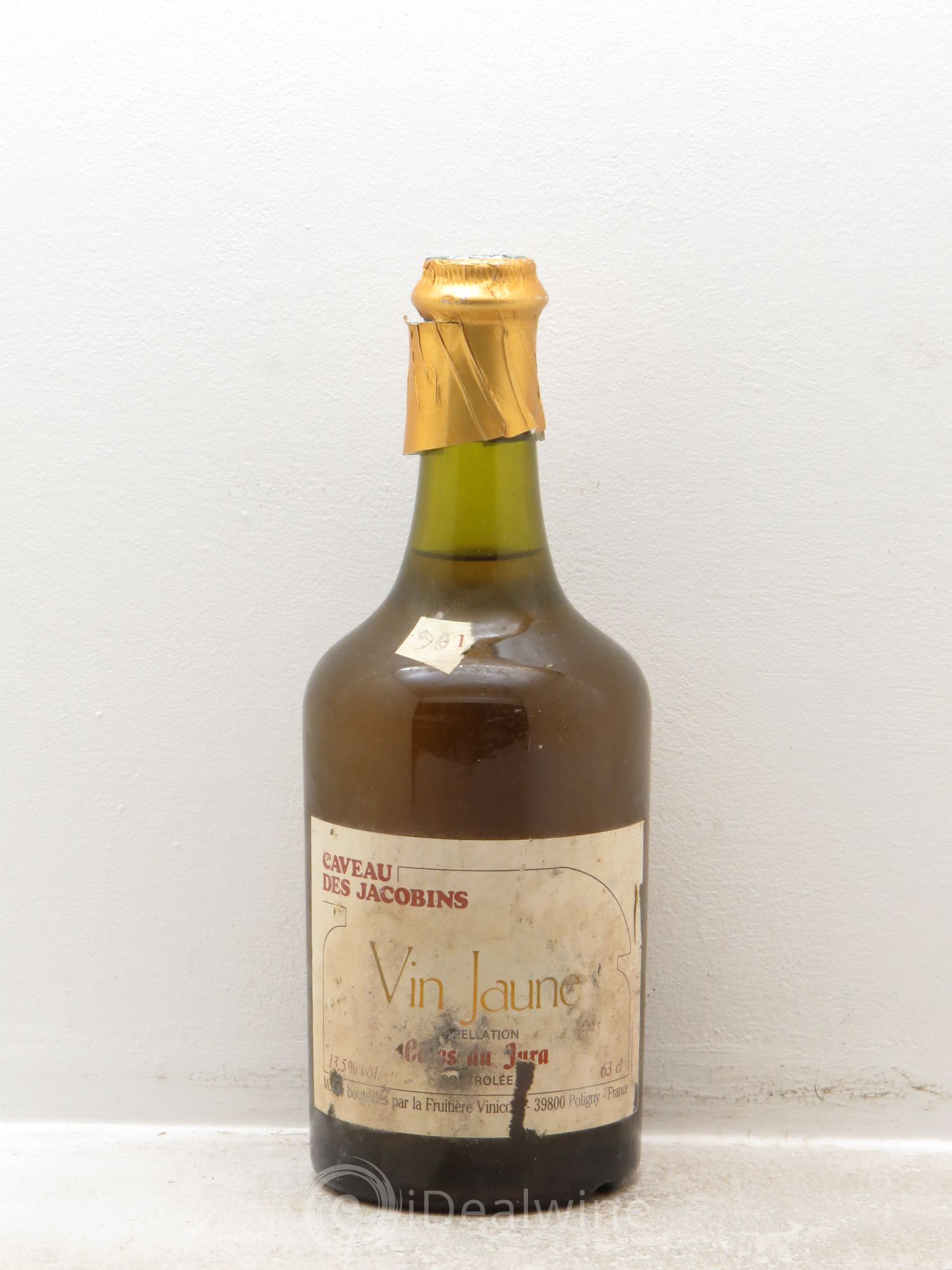 Arbois Vin Jaune Caveau des Jacobins (sans prix de réserve) - Posten von 1 Flasche - 0