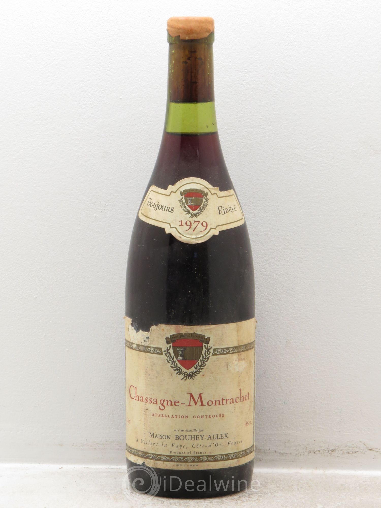 Chassagne-Montrachet Bouhey Allex 1979 - Lot de 1 bouteille - 0