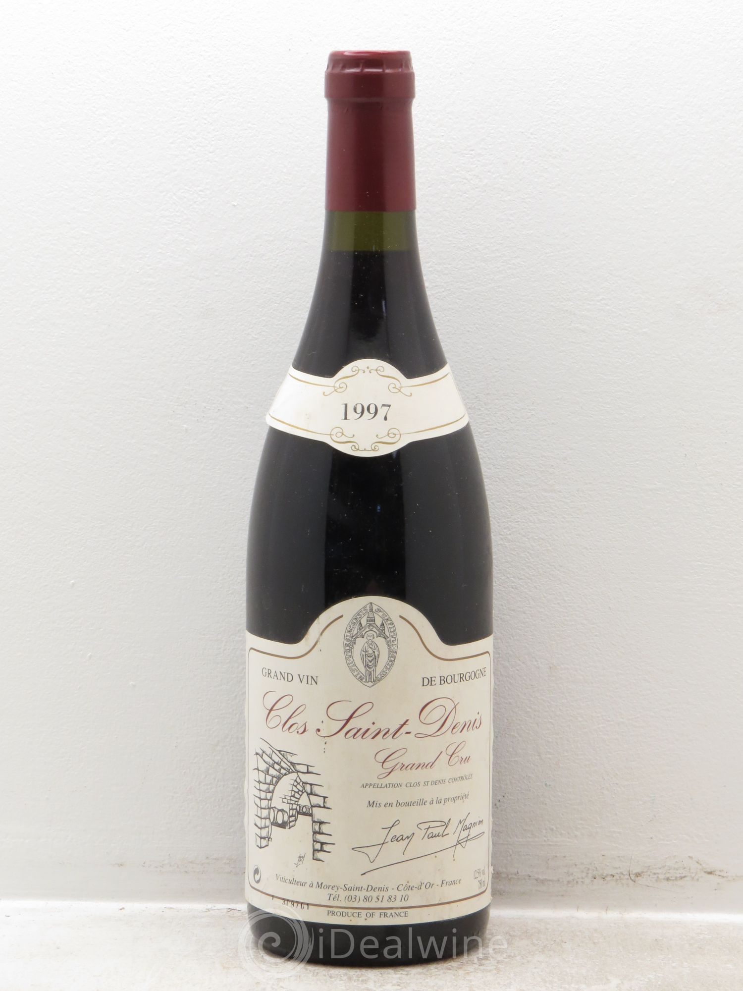 Clos Saint-Denis Grand Cru Jean-Paul Magnien 1997 - Lot de 1 bouteille - 0