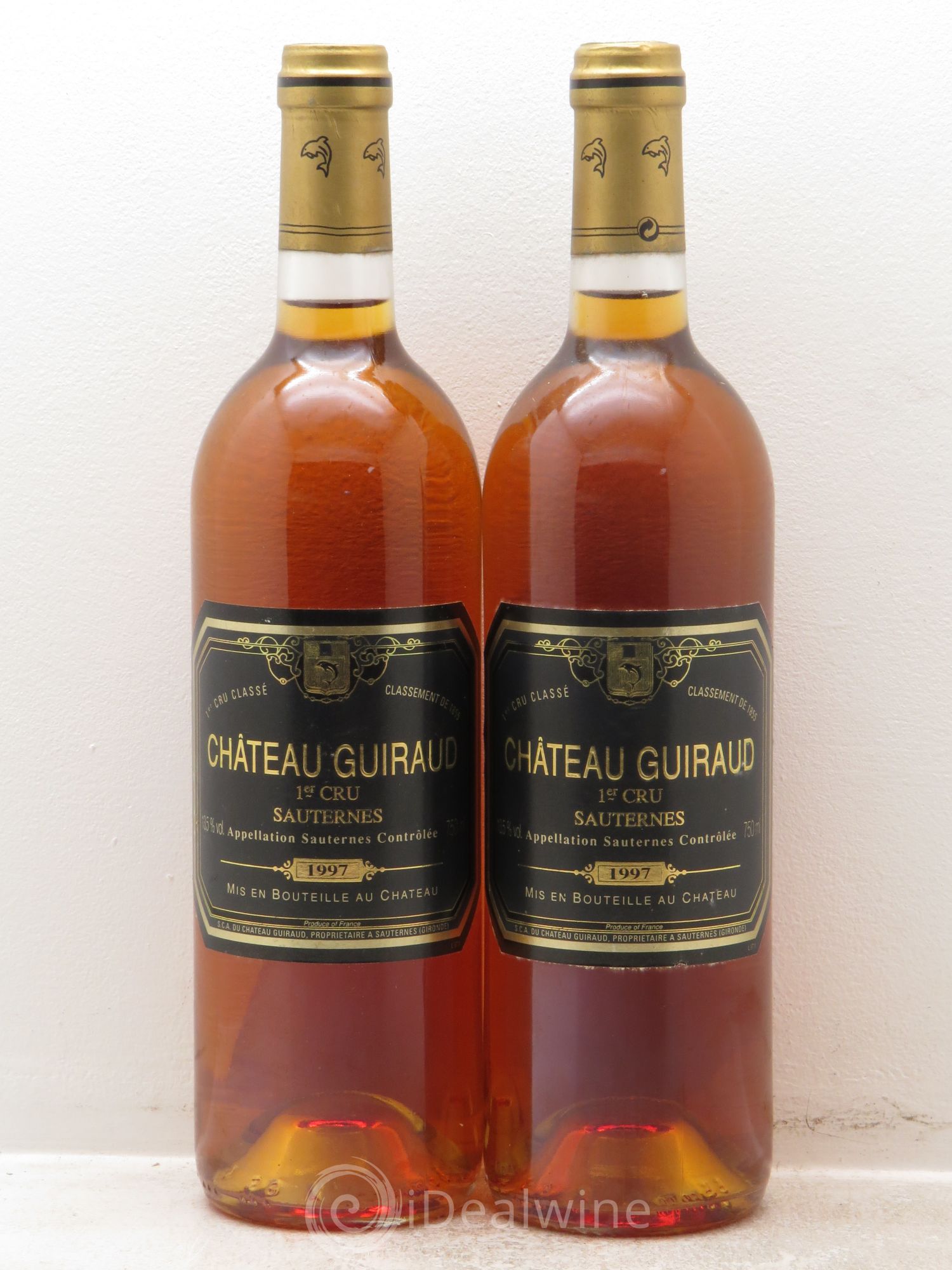 Château Guiraud 1er Grand Cru Classé 1997 - Lotto di 2 bottiglie - 0