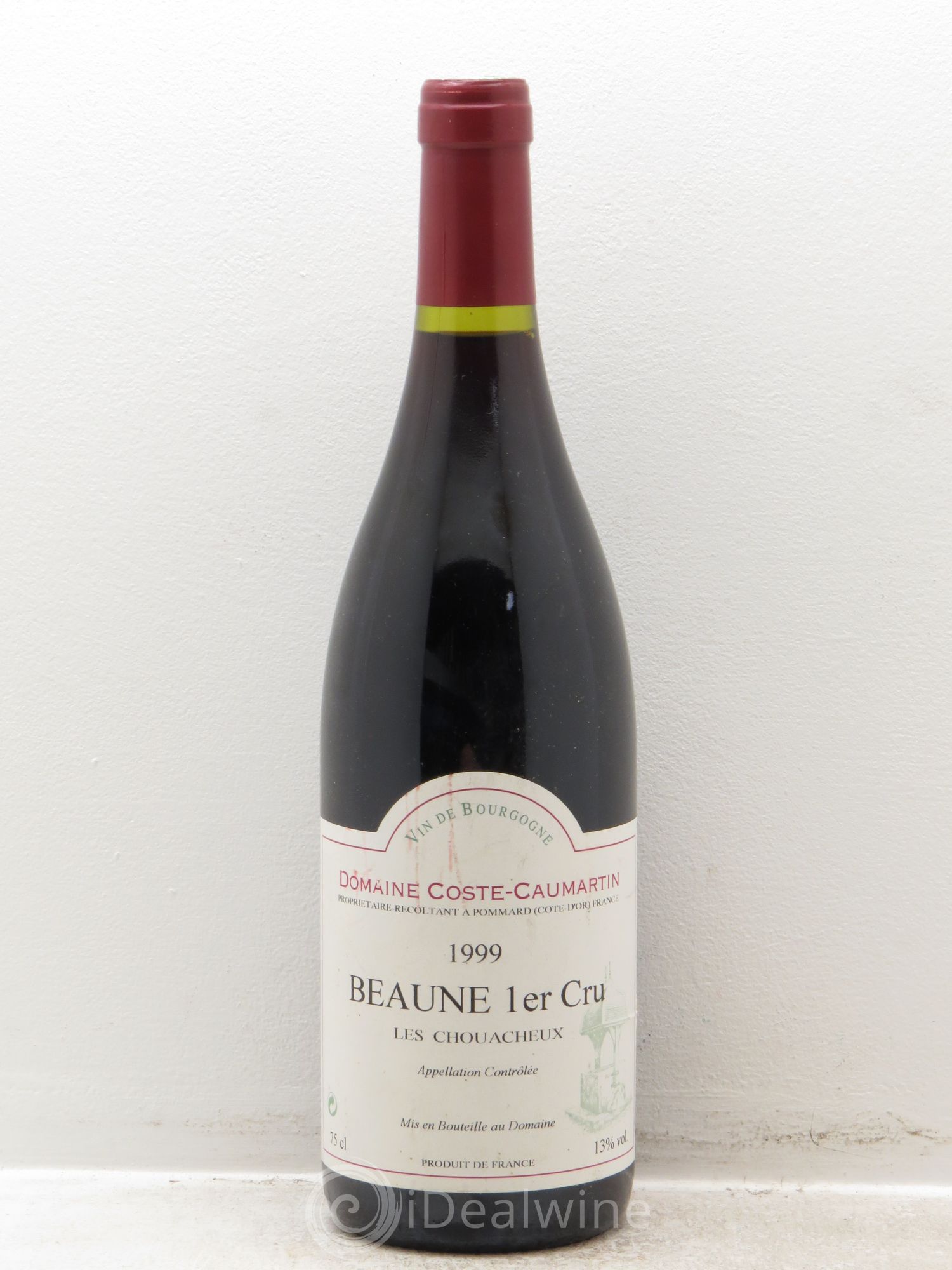 Beaune 1er Cru Domaine Coste-Caumartin 1999 - Posten von 1 Flasche - 0
