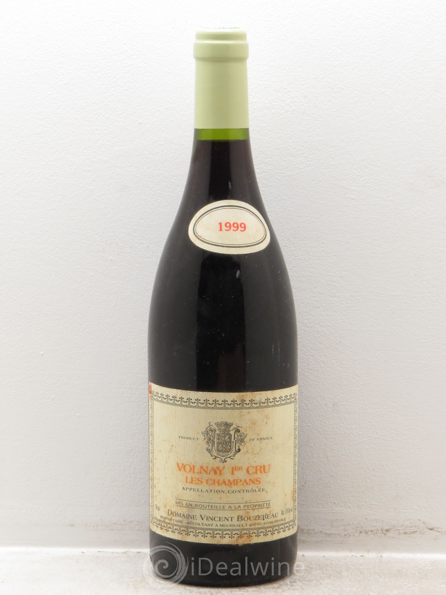 Volnay 1er Cru Vincent Bouzereau 1999 - Lot de 1 bouteille - 0