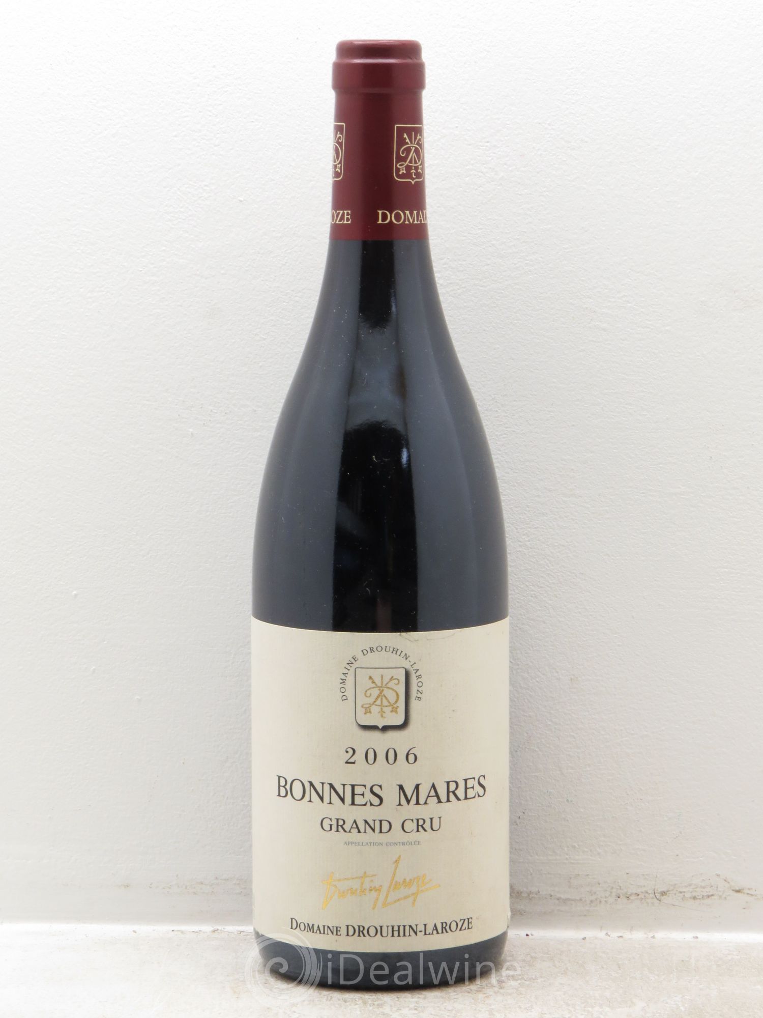 Bonnes-Mares Grand Cru Domaine Drouhin-Laroze 2006 - Lot de 1 bouteille - 0