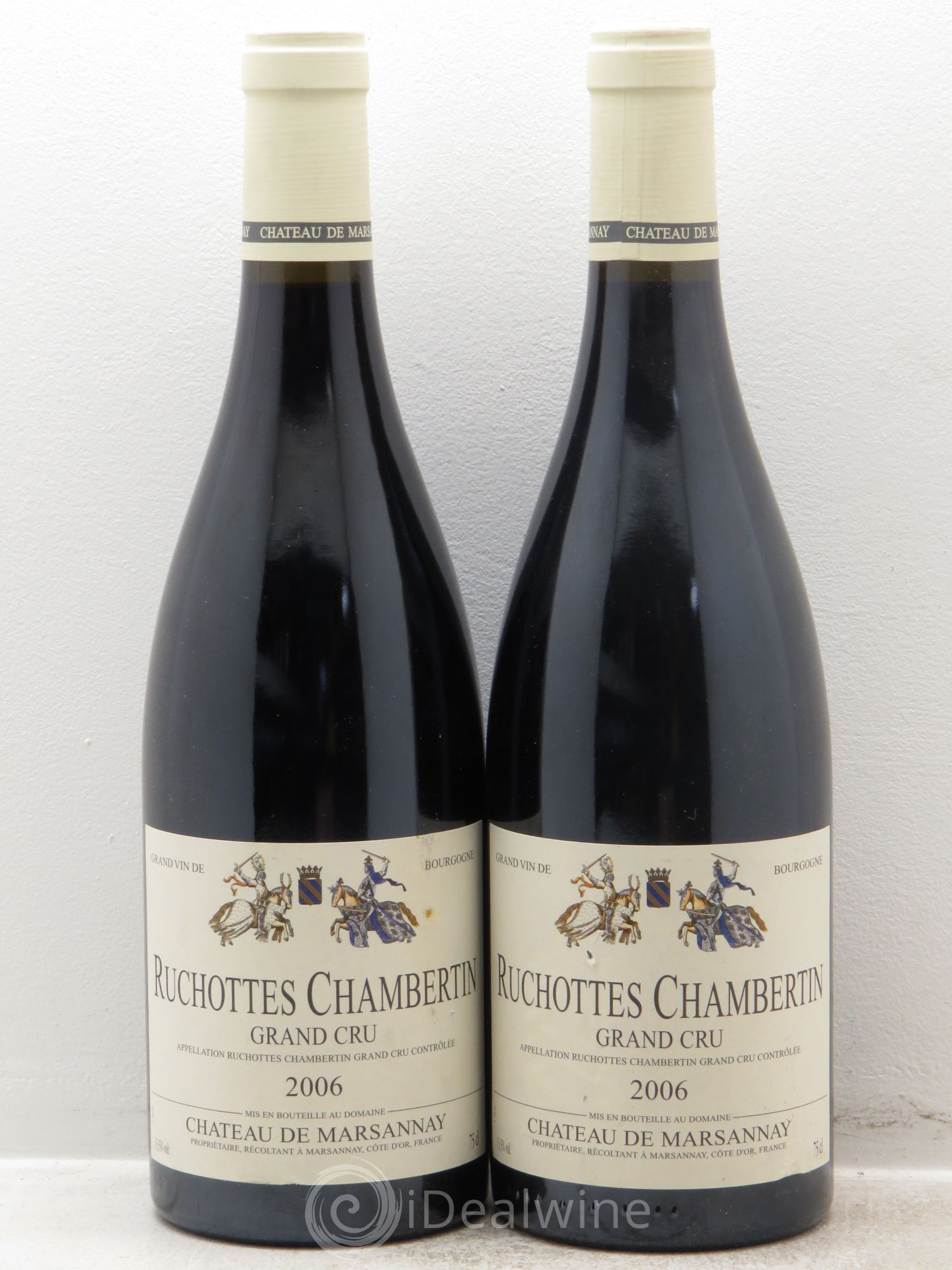 Ruchottes-Chambertin Grand Cru Cht de Marsannay (sans prix de réserve) 2006 - Posten von 2 Flaschen - 0